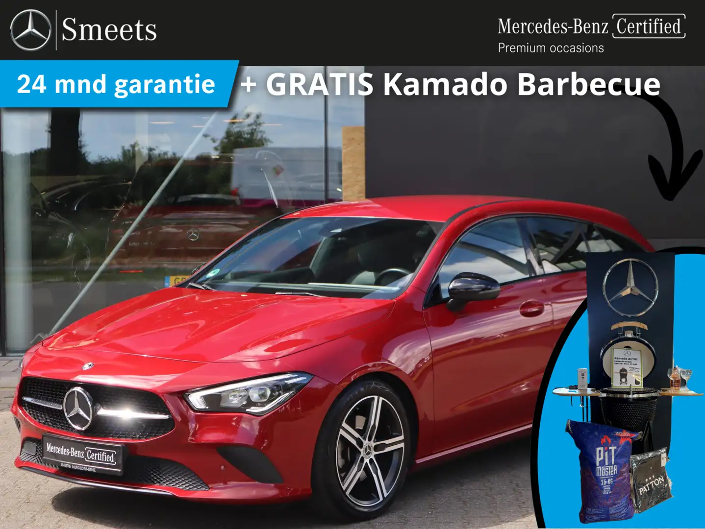 Mercedes-Benz CLA 200 Shooting Brake Rood - 1