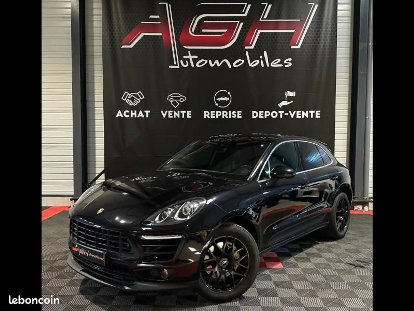 Porsche Macan 3.0 V6 258ch S Diesel PDK Noir - 1