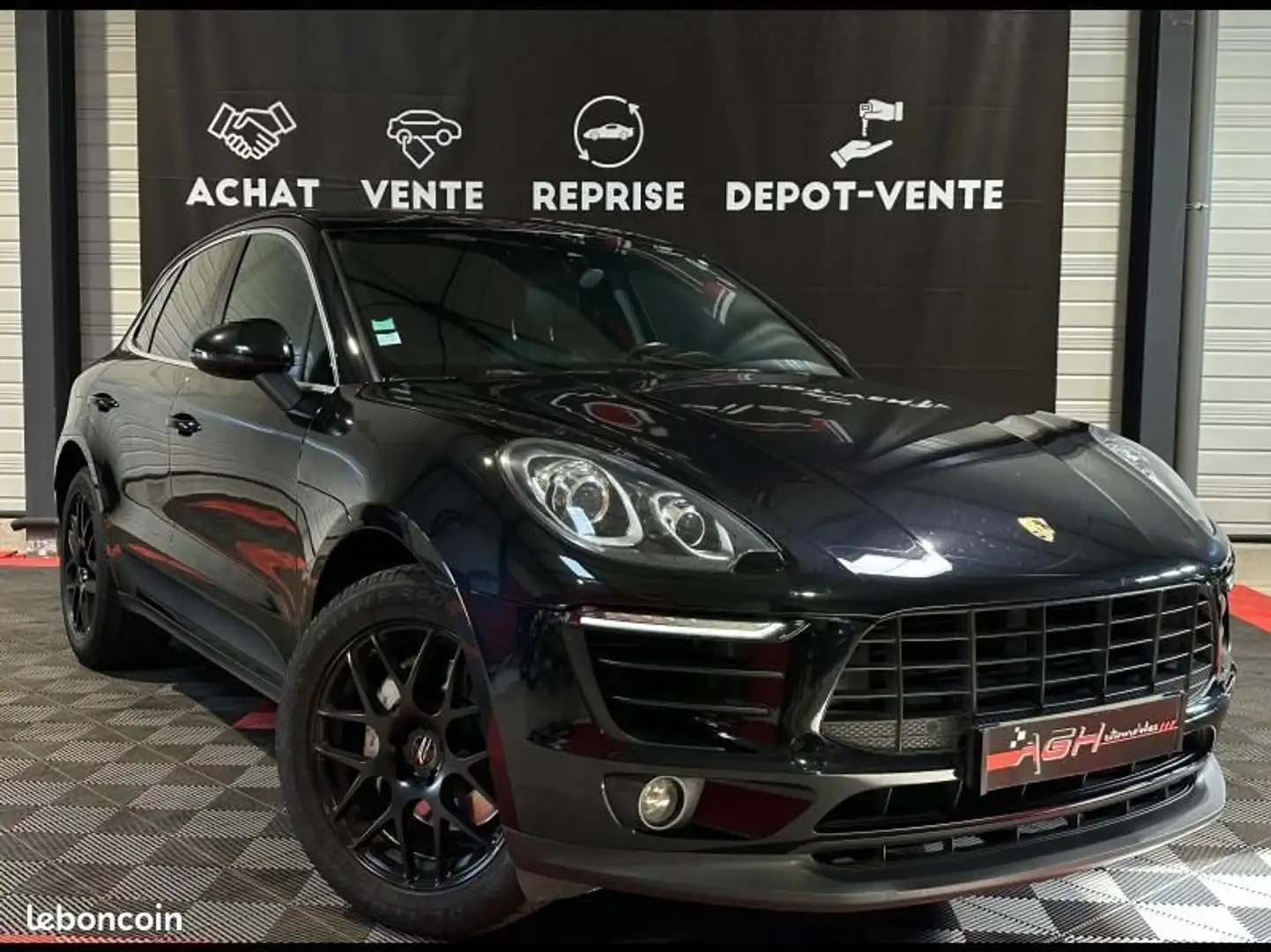 Porsche Macan 3.0 V6 258ch S Diesel PDK Noir - 2