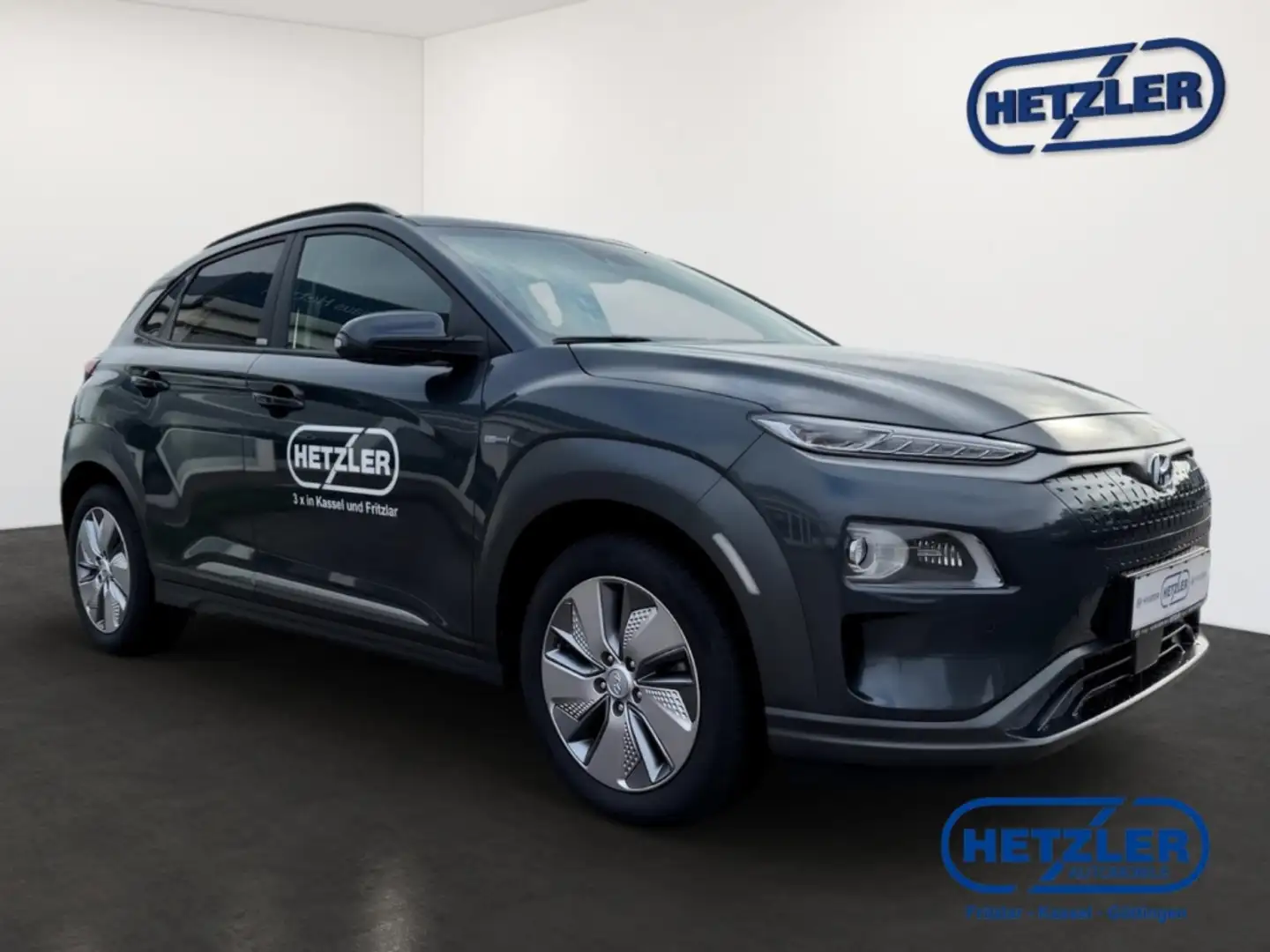 Hyundai KONA EV Style 39KWh Navipaket+Assistenzpaket Grigio - 2