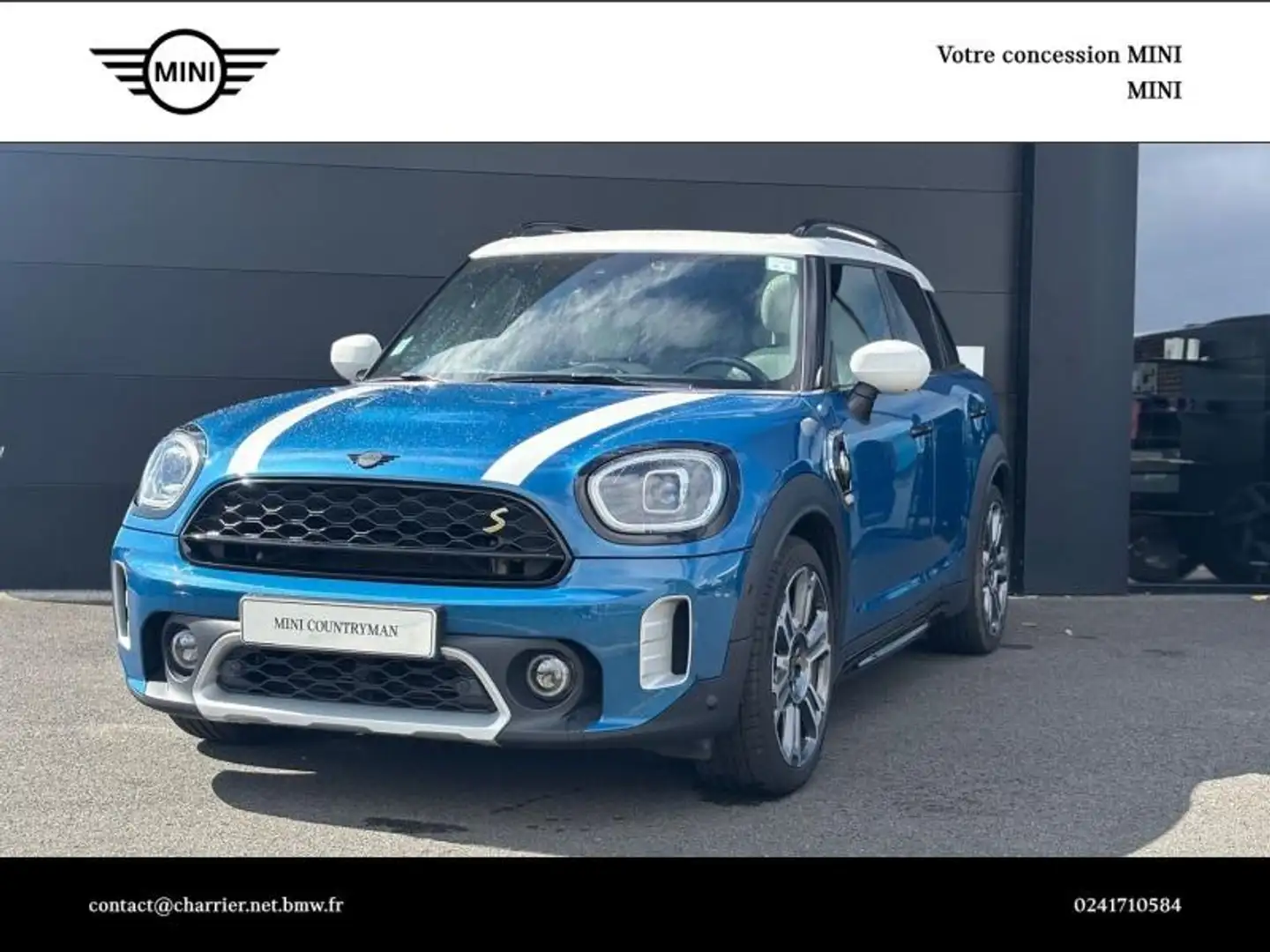 MINI Countryman C Cooper SE 125ch + 95ch Edition Premium Plus ALL4 BVA6 Albastru - 1