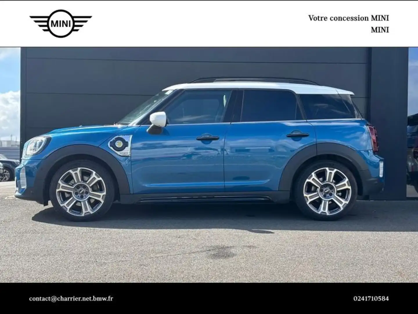 MINI Countryman C Cooper SE 125ch + 95ch Edition Premium Plus ALL4 BVA6 Albastru - 2