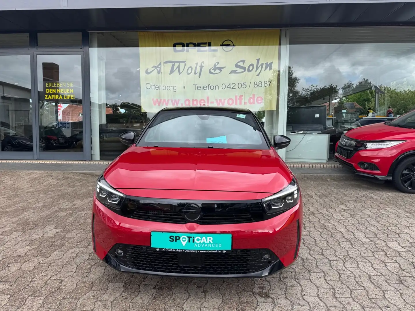 Opel Corsa F GS Facelift +M-LED+180-Kamera+SHZ+NAVI+ Rood - 2