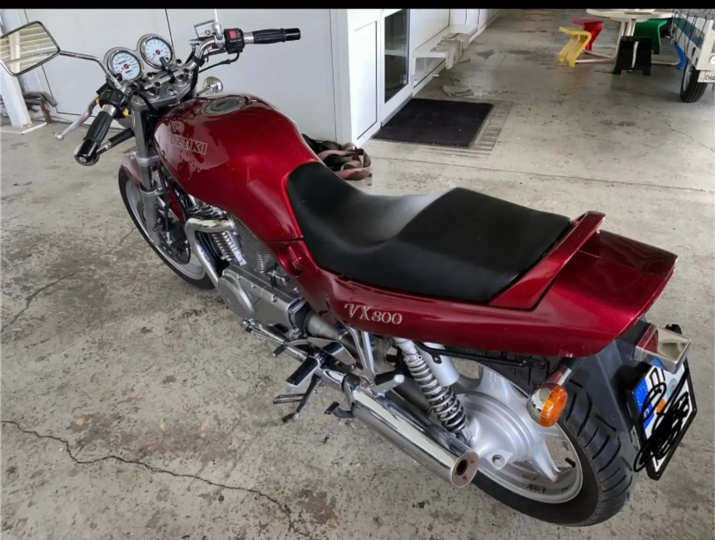 Suzuki VX 800 TÜV auf Wunsch bei Abgabe neu Rot - 2