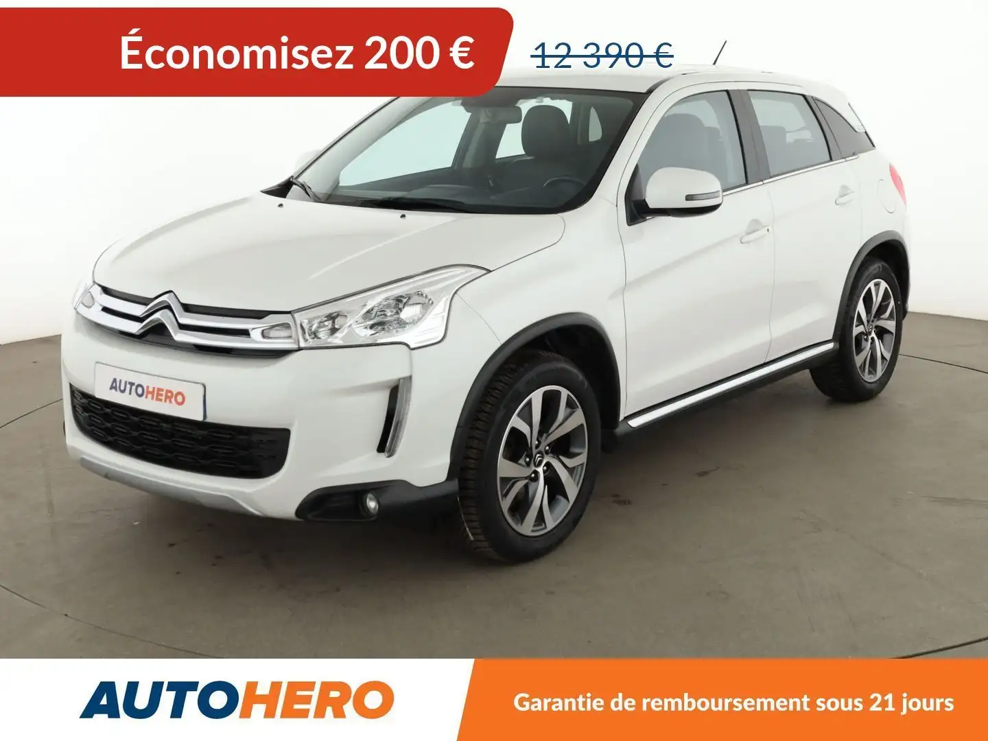 Citroen C4 Aircross 1.6 e-HDi Confort 4x2 BV6 Blanc - 1