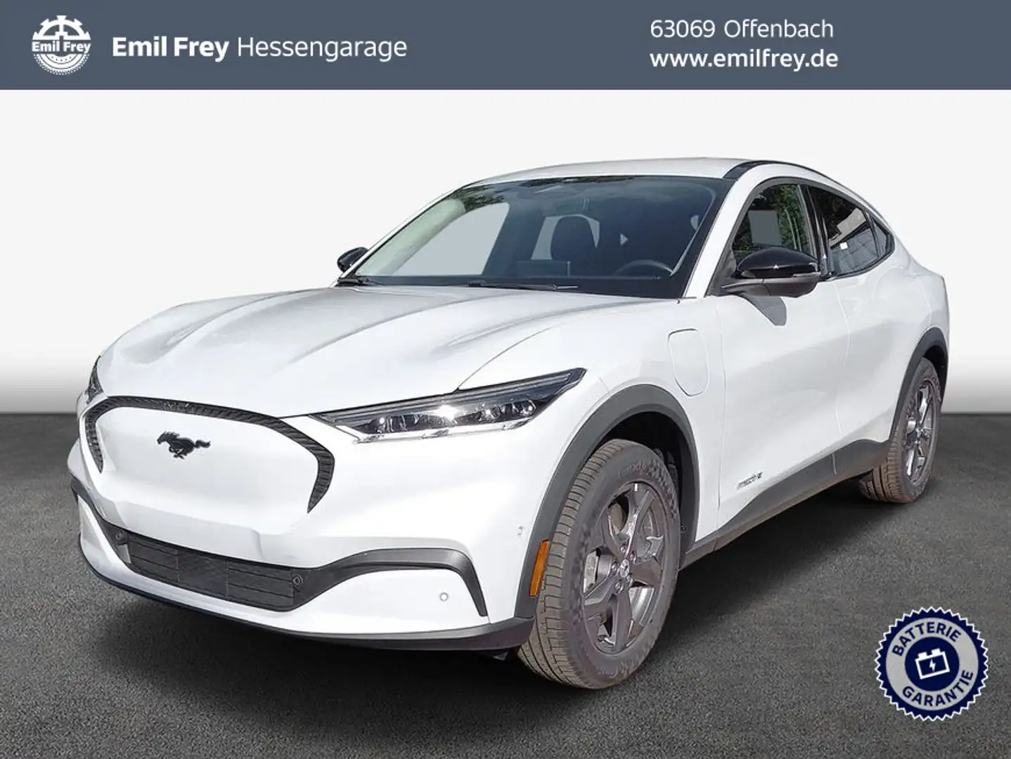 Ford Mustang Mach-E 198 kW, 5-türig (Elektrischer Strom Weiß - 1