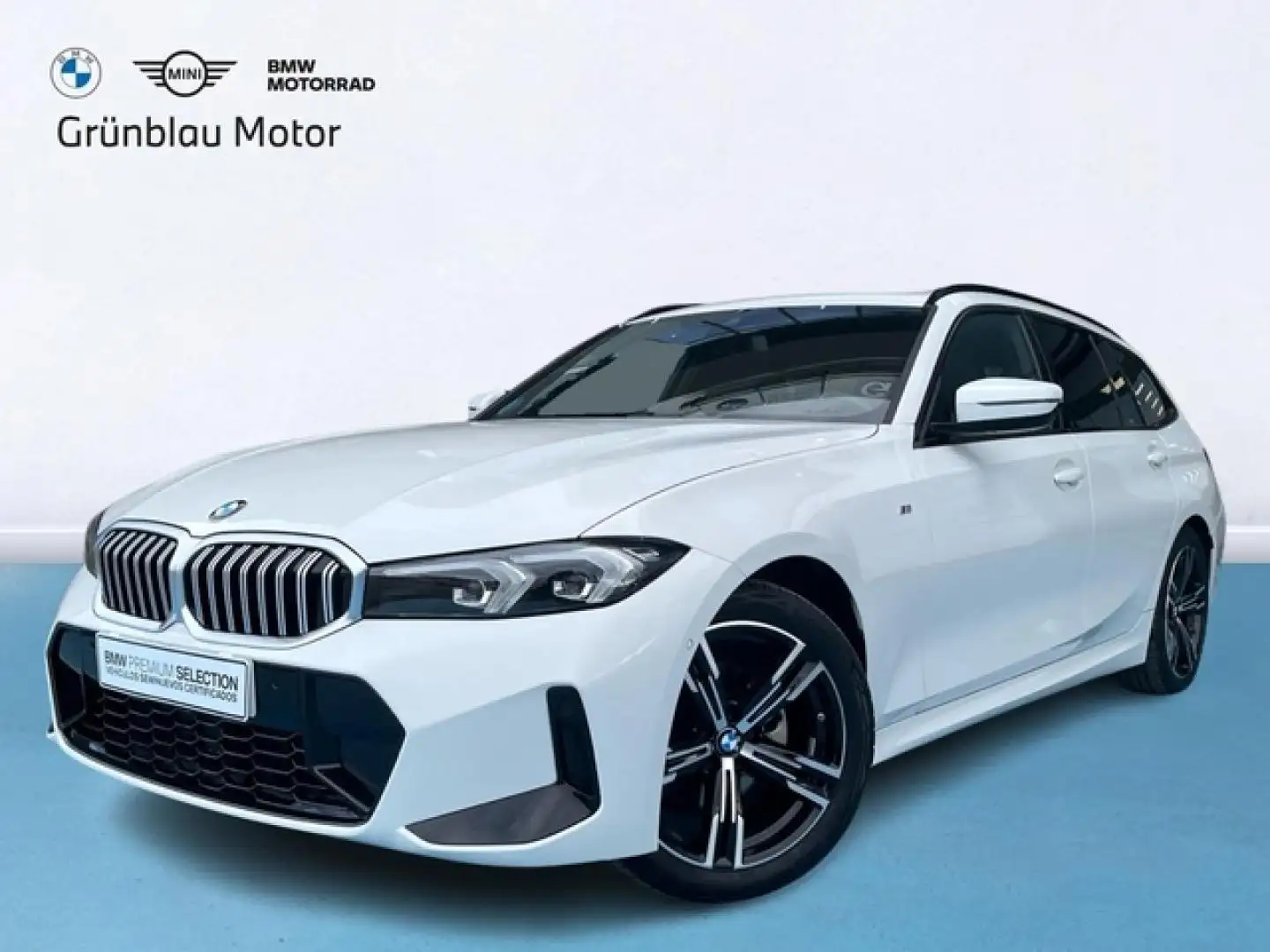 BMW 320 320dA Touring Blanco - 1