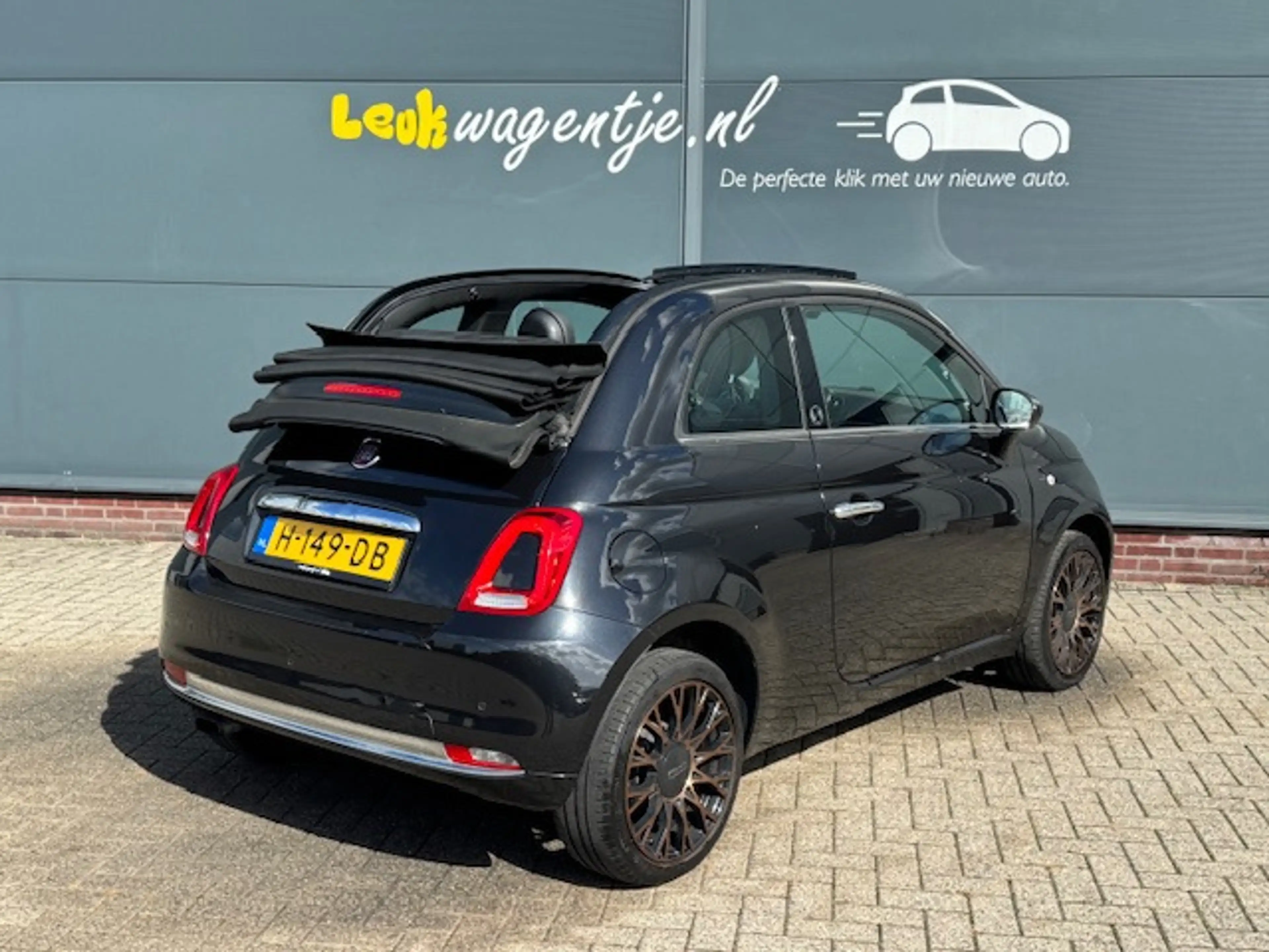 Fiat 500C 0.9 Turbo Cabrio 120th Ed. *carplay *climate *16" — photo 2