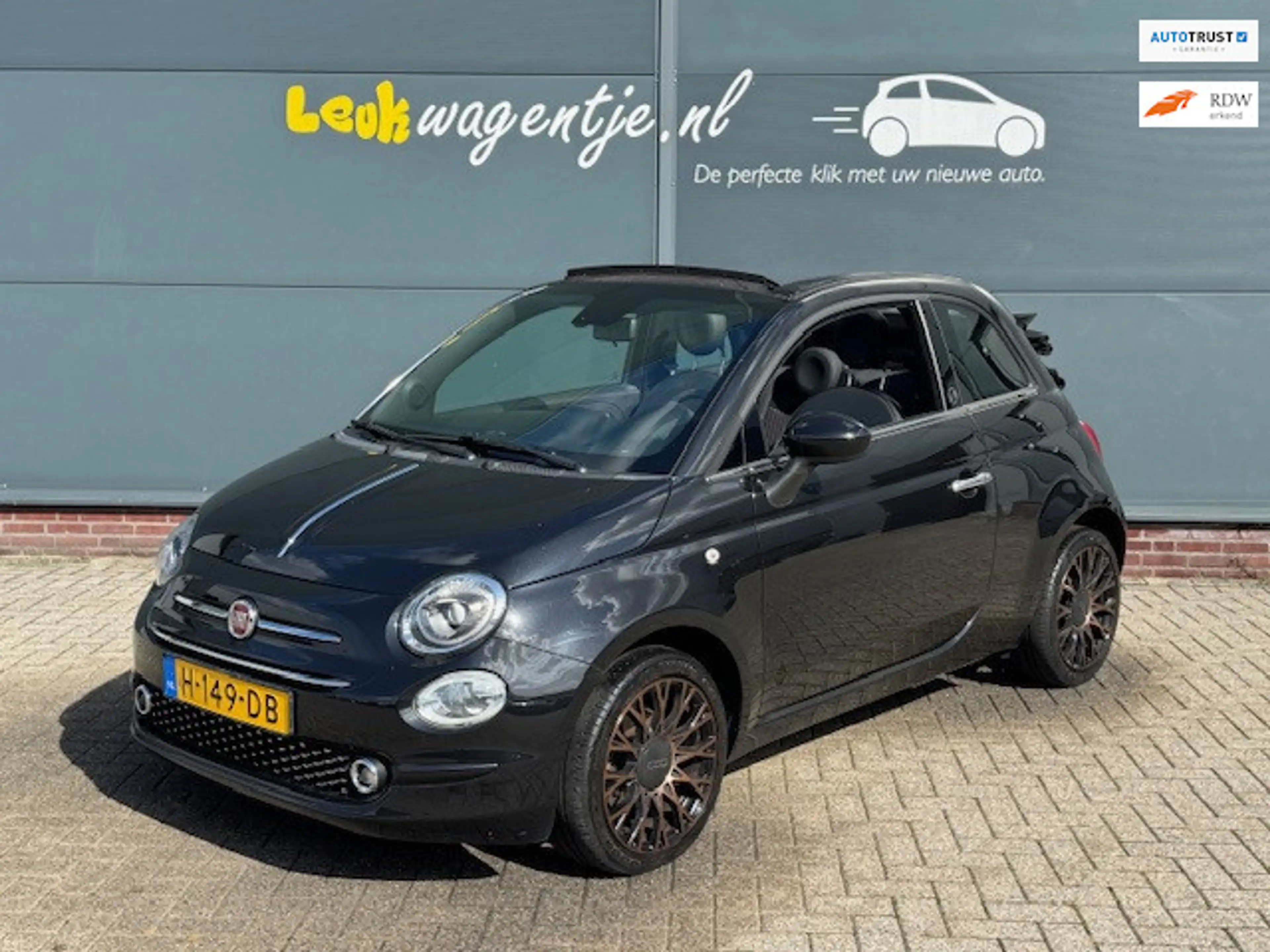 Fiat 500C 0.9 Turbo Cabrio 120th Ed. *carplay *climate *16"