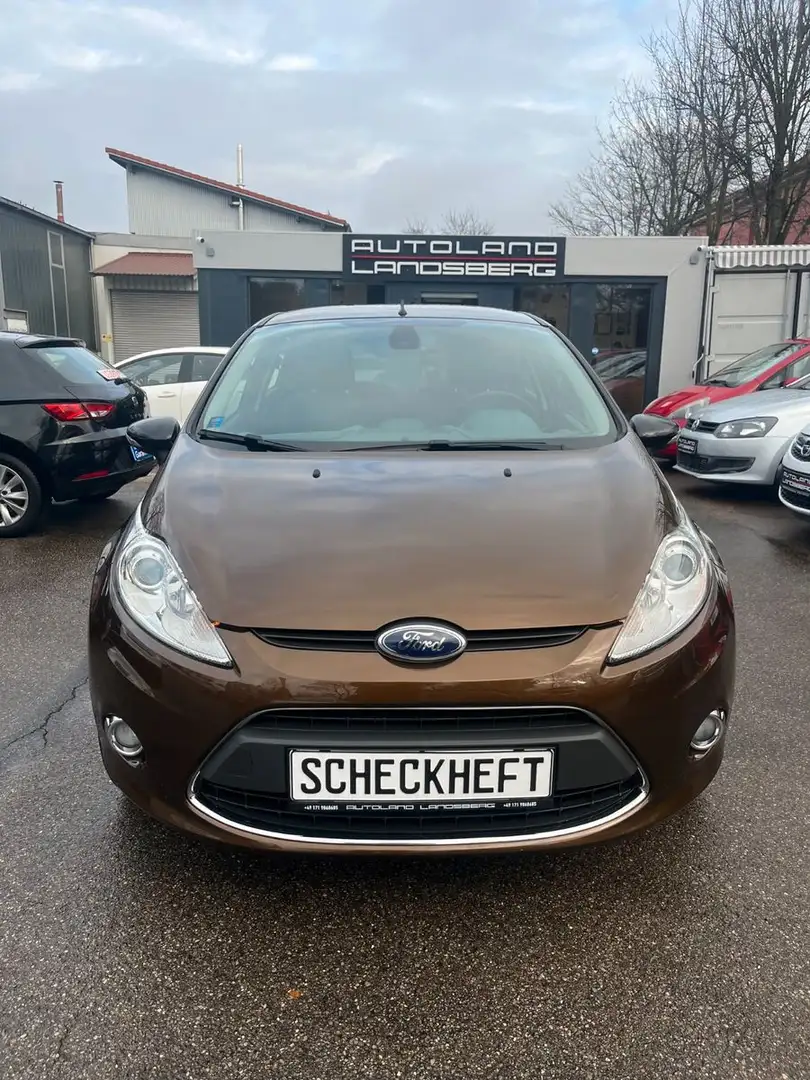 Ford Fiesta 1,25 60kW Titanium*2.HAND*KLIMA*SHZ*PDC* Brun - 2