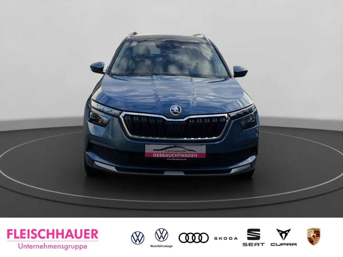 Skoda Kamiq 1.5 TSI Clever Panorama LED Rückfahrkamera Blau - 2