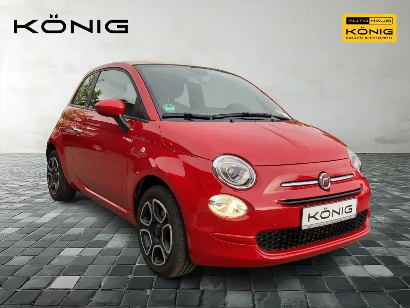 Fiat 500C CLUB 51kW Rot - 2