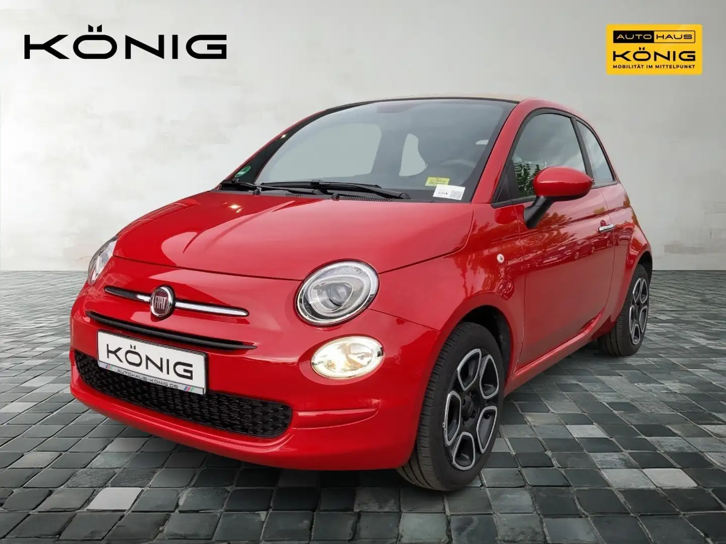 Fiat 500C CLUB 51kW Rot - 1