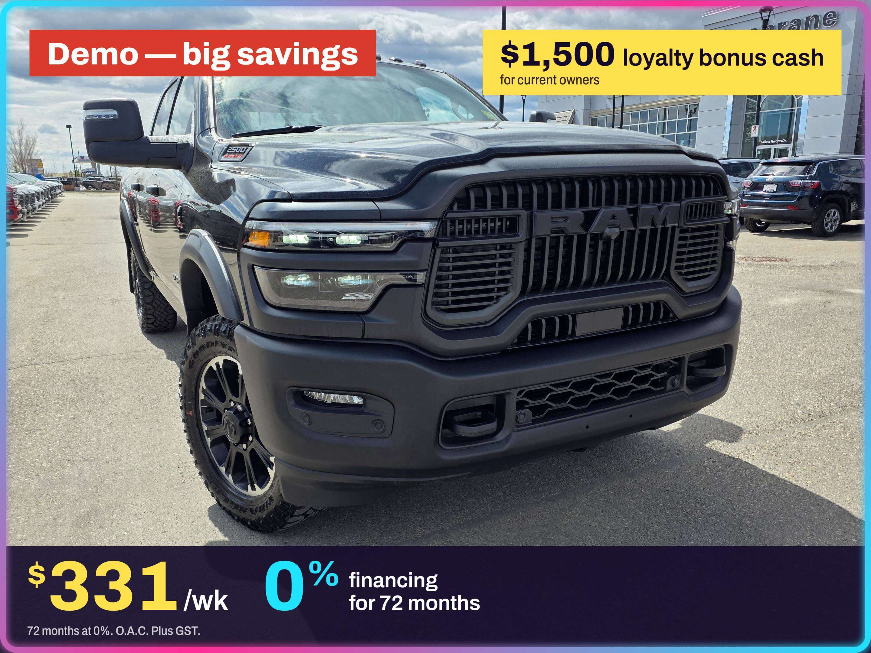  2026 RAM 2500 Rebel Crew Cab 4WD   