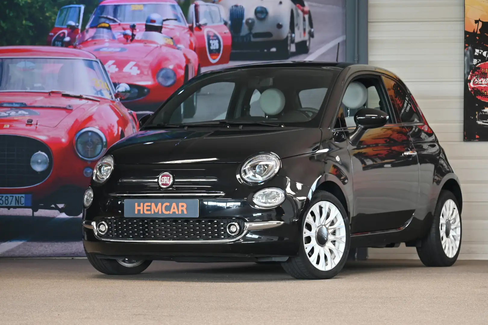 Fiat 500 1.0 Hybrid Star Zwart - 2