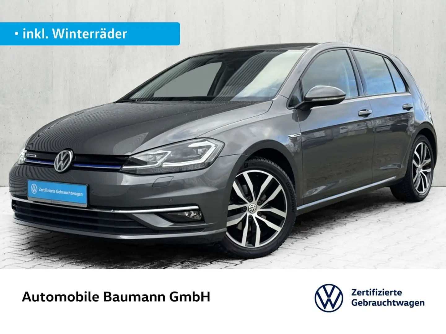 Volkswagen Golf VII 1.5 TSI Highline *LED*KAMERA*APP* Grijs - 1