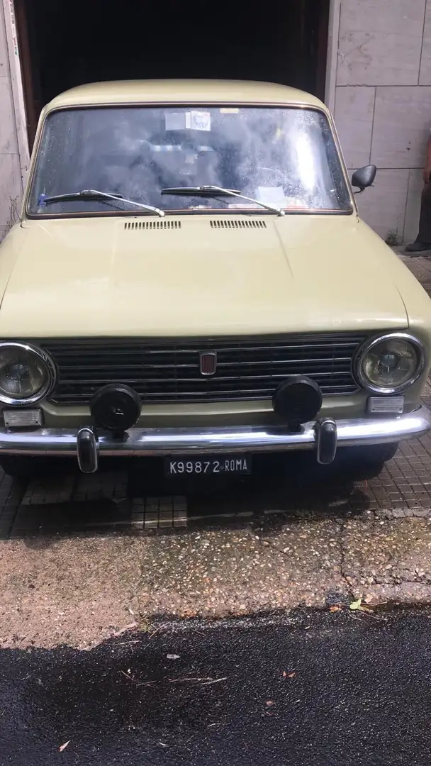 Fiat 124 Coupè 124 Berlina Giallo - 1