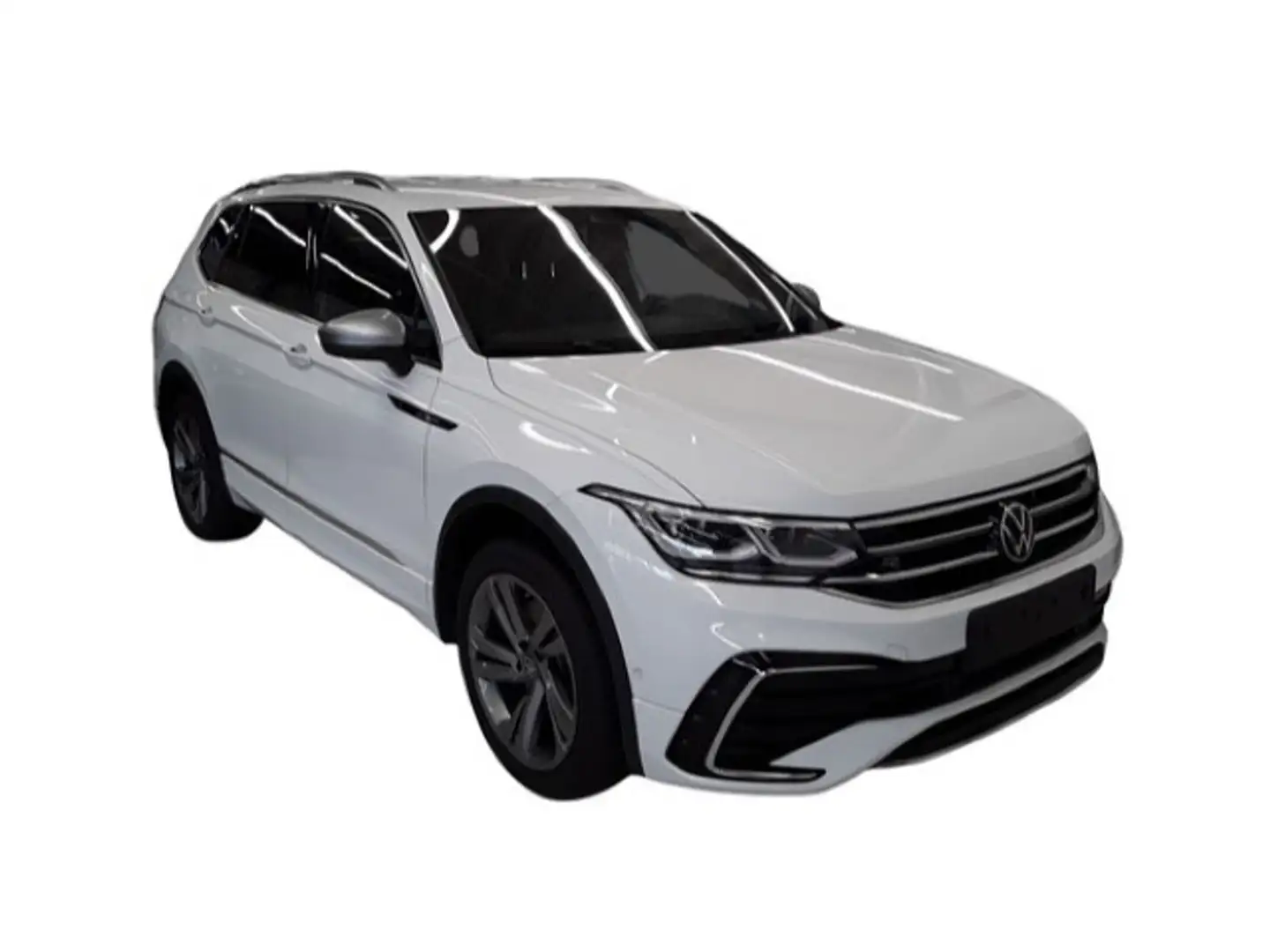 Volkswagen Tiguan Allspace 2.0 TDI DSG 4M 200PS R-LINE AHK Weiß - 2