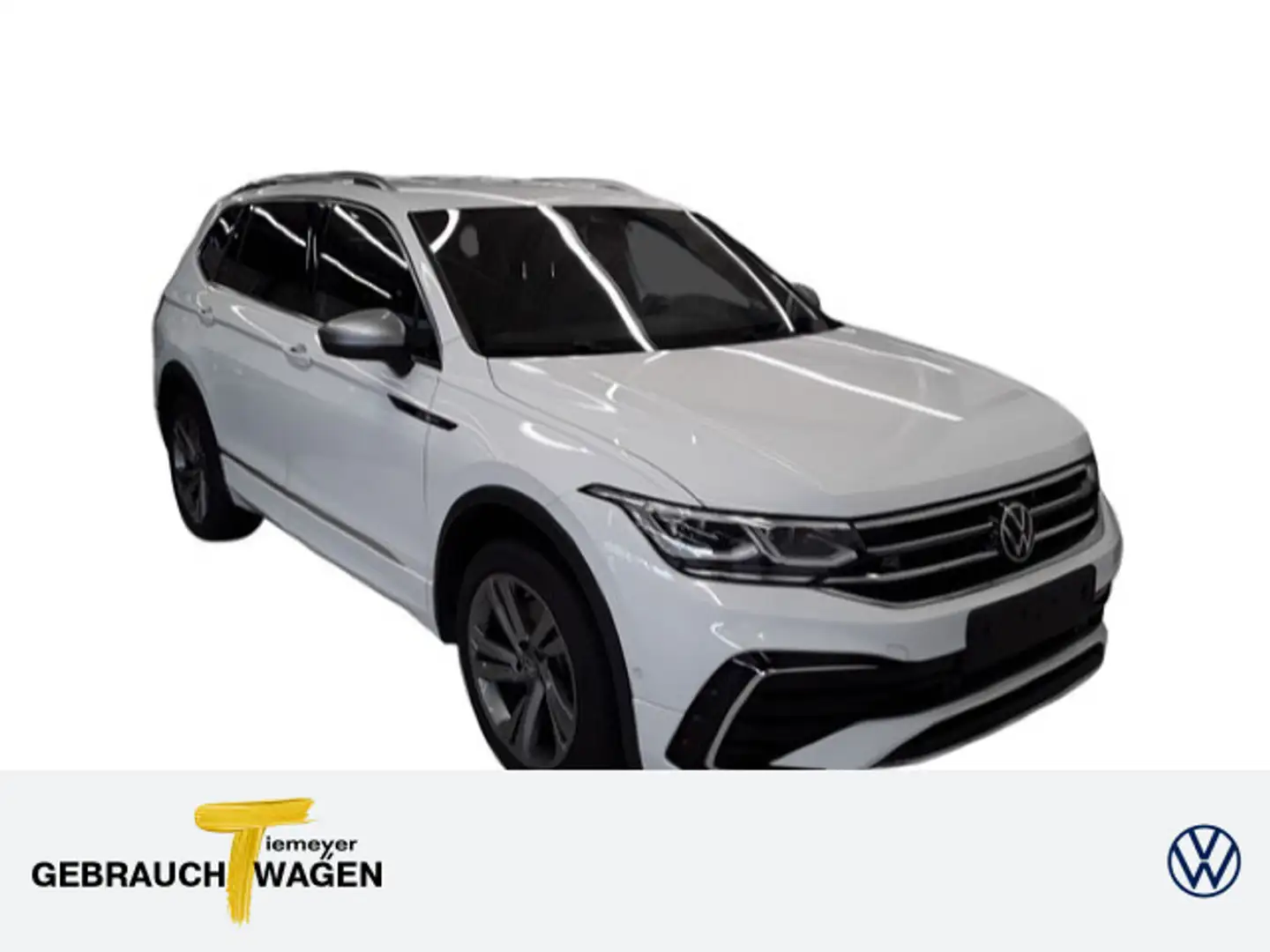Volkswagen Tiguan Allspace 2.0 TDI DSG 4M 200PS R-LINE AHK Blanco - 1