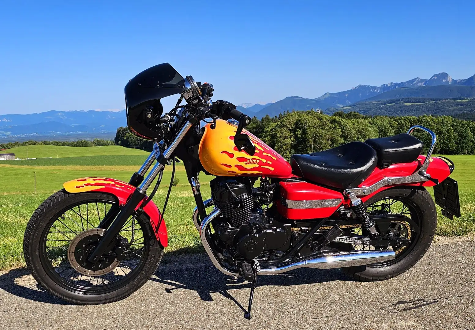 Honda CA 125 Rebel Red - 2