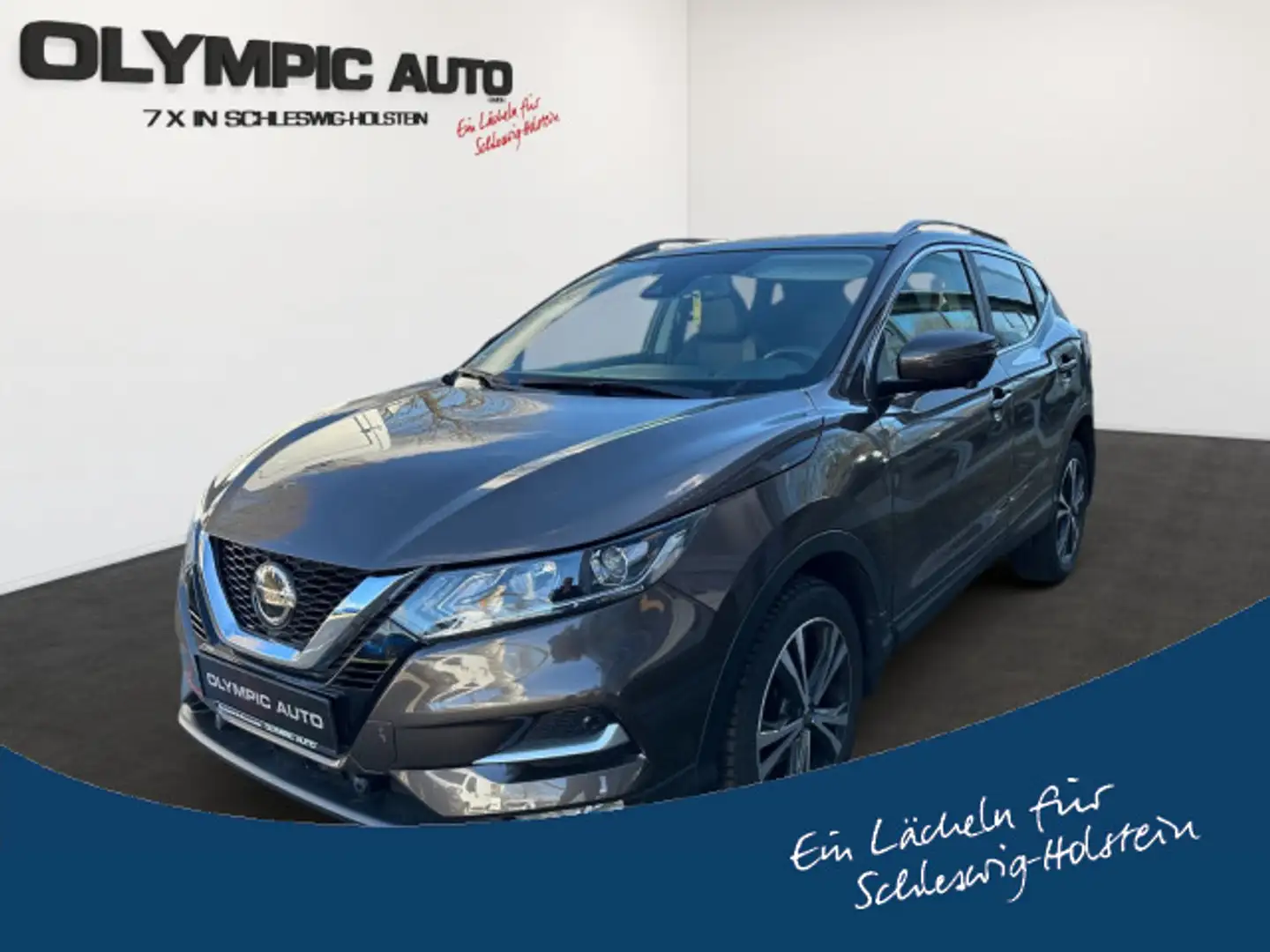 Nissan Qashqai 1.3 DIG-T N-Connecta AUTOMATIK KAMERA NA Brun - 1