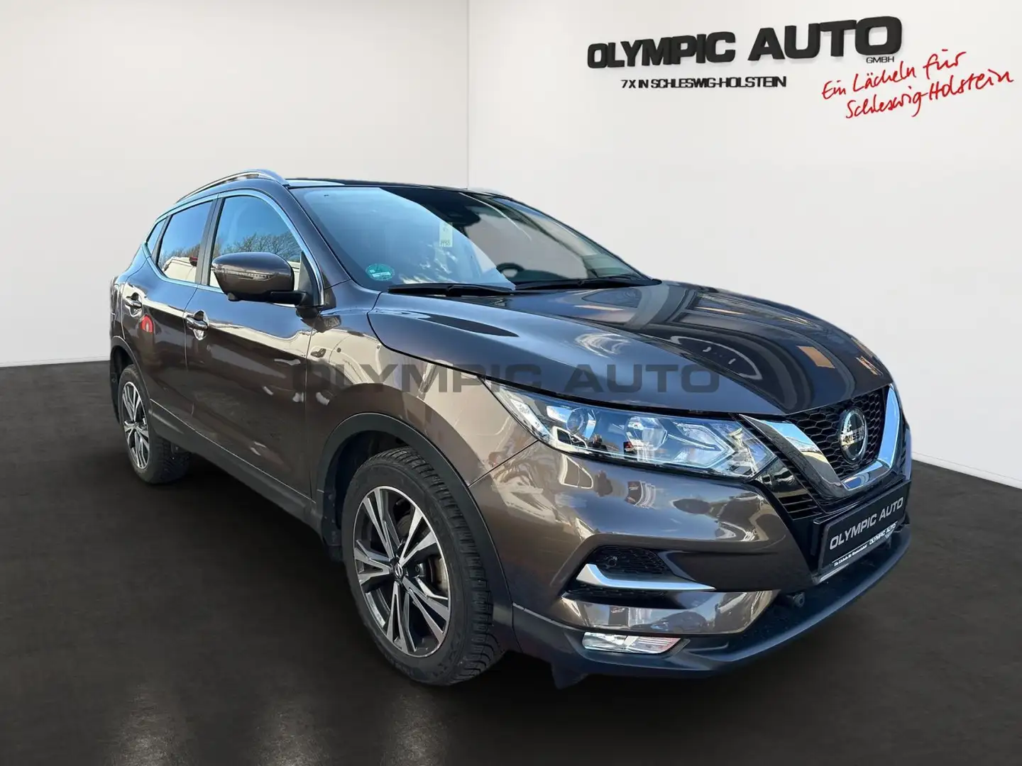 Nissan Qashqai 1.3 DIG-T N-Connecta AUTOMATIK KAMERA NA Brun - 2