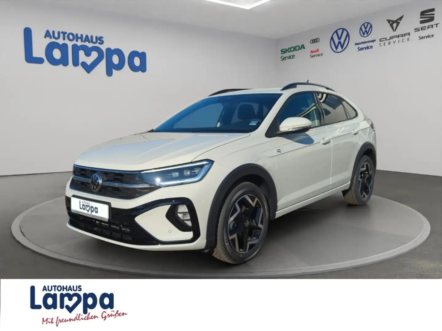 Volkswagen Taigo R-Line 1.0 TSI DSG AHK,NAV,RFK,SHZ,Matrix-LED Grau - 1