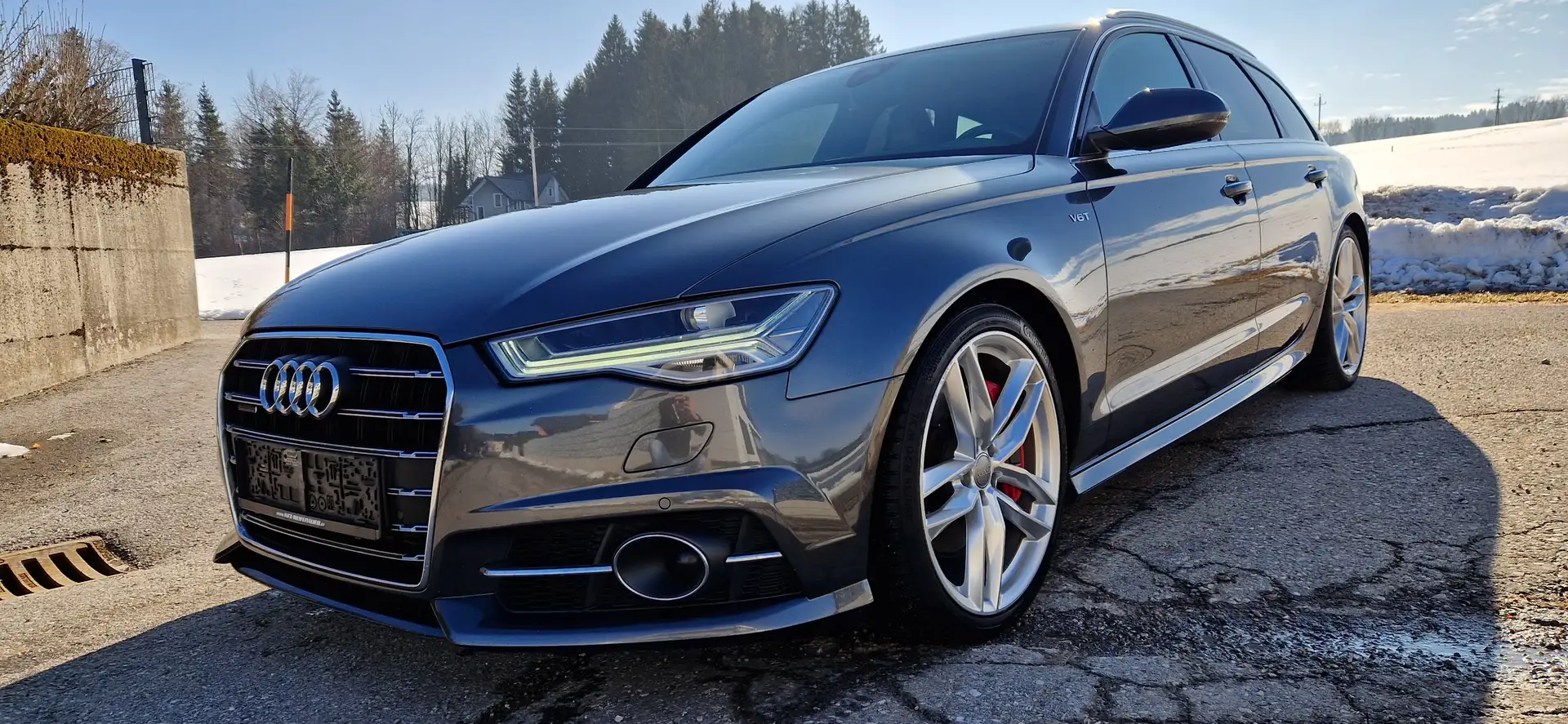 Audi A6 A6 Avant 3,0 TDI Competition Quattro tiptronic Competition Grau - 1