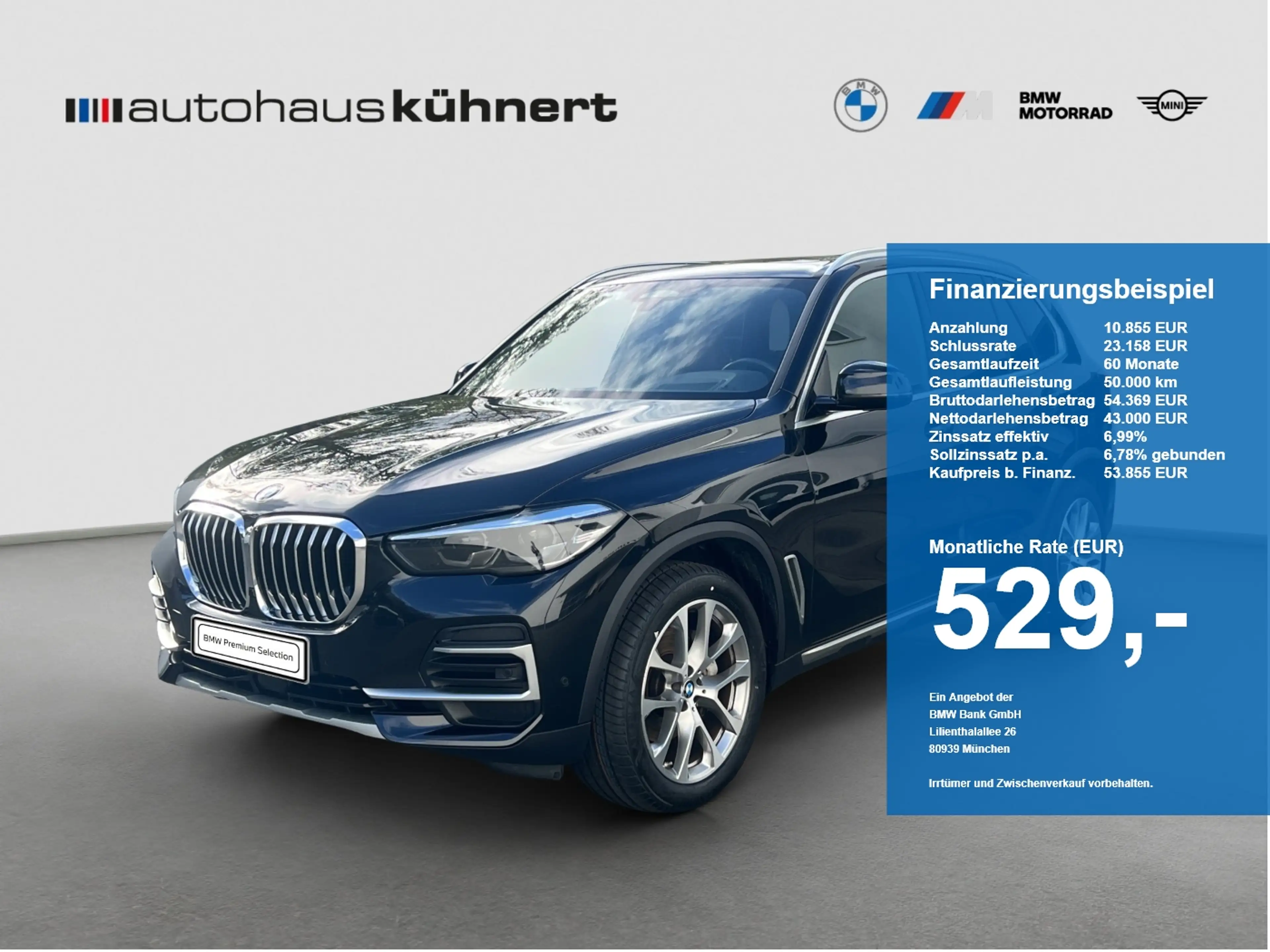 BMW X5 xDrive 30d xLine ACC DrvAssPro Pano HUD HiFi RFK