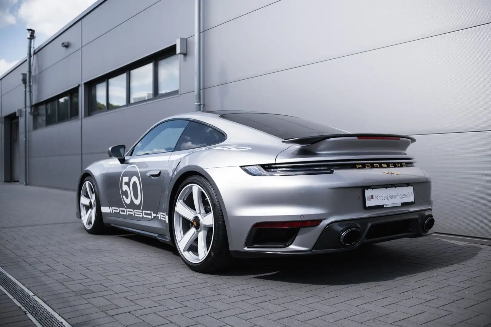 Porsche 992 /911 Turbo 50 Jahre-Burmester-Heritage-Inno Srebrny - 2