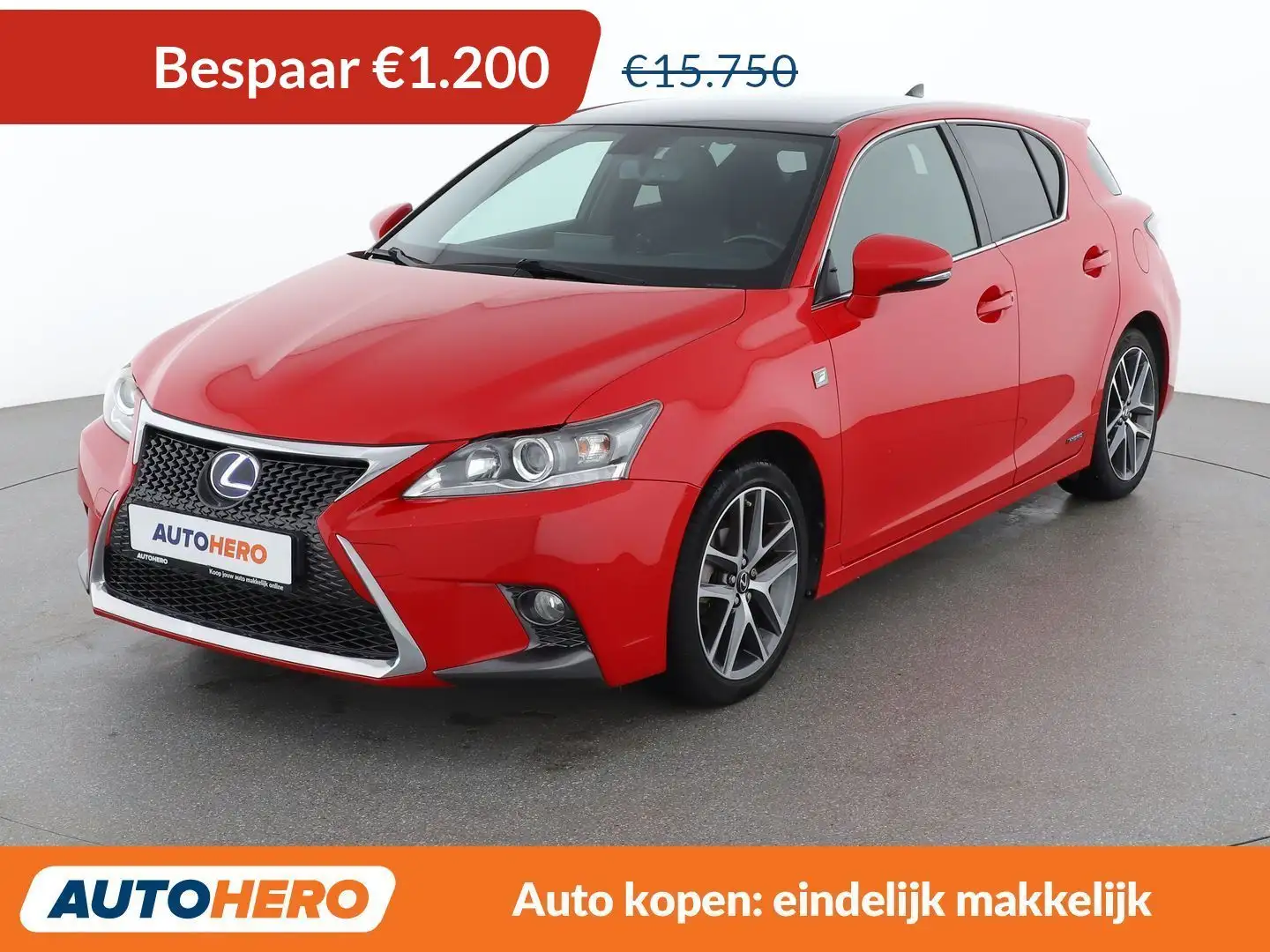 Lexus CT 200h CT 200h F SPORT Rojo - 1
