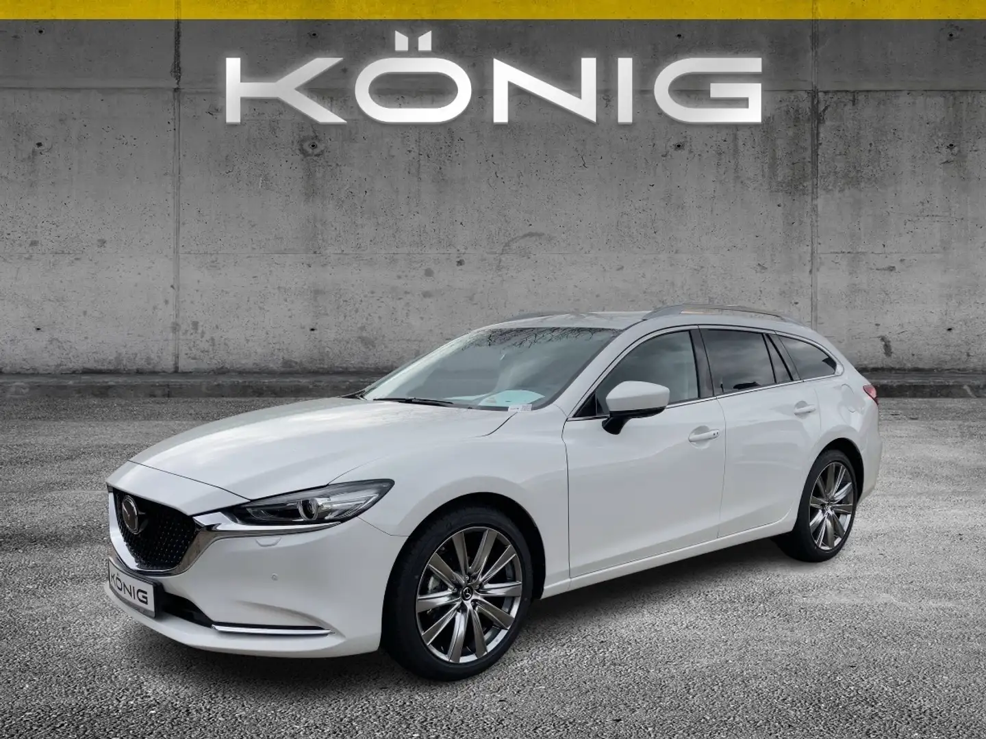 Mazda 6 2.5L SKYACTIV G 194PS Automatik Exclusive-Line Blanc - 1