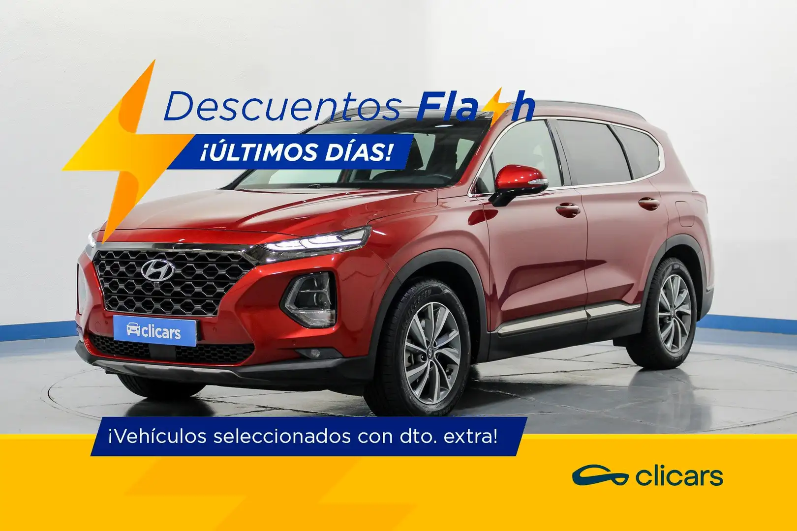 Hyundai SANTA FE Tm 2.2CRDi Style DK 4x4 Aut. Rojo - 1