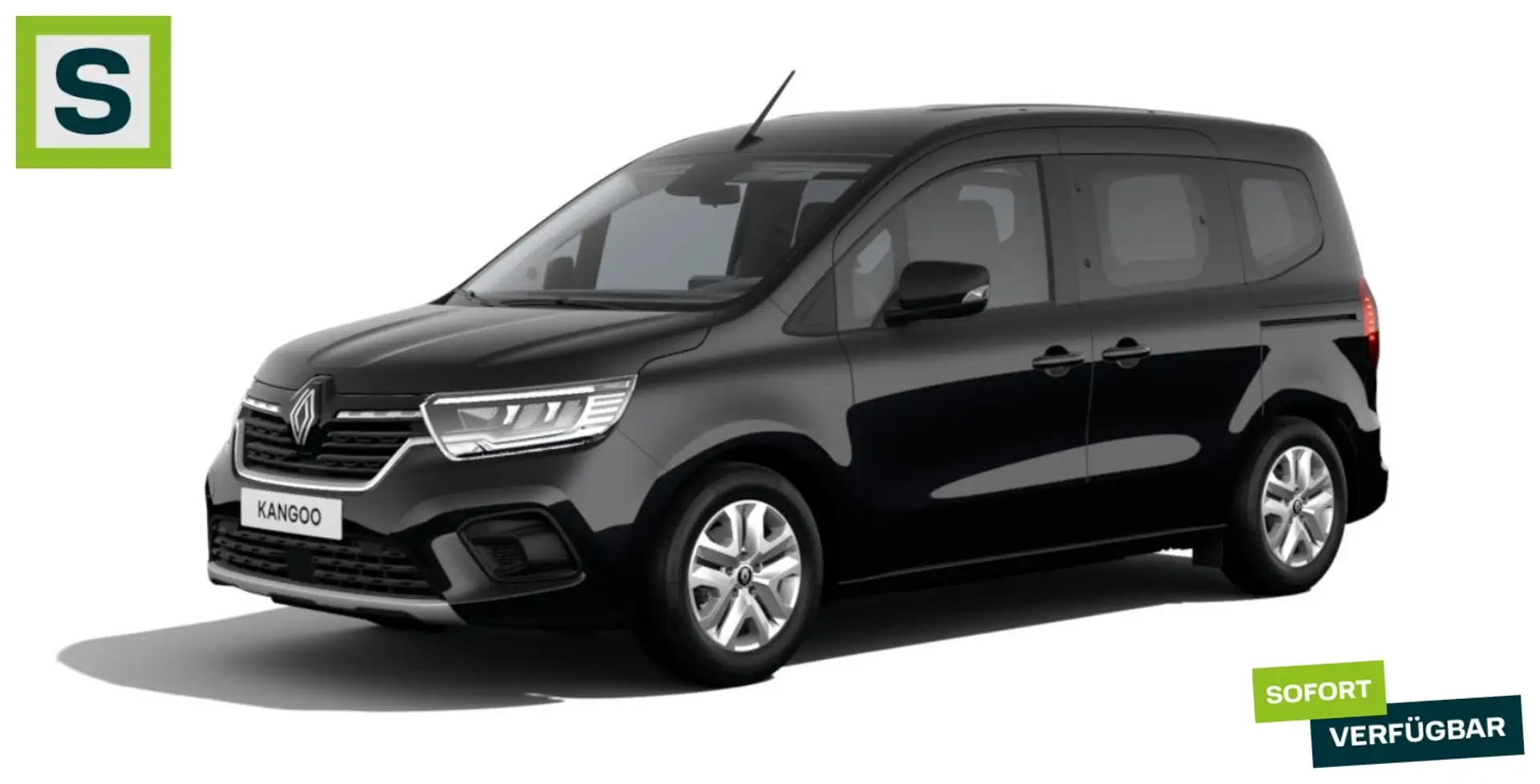 Renault Kangoo KANGOO Equilibre TCe 100 Schwarz - 1