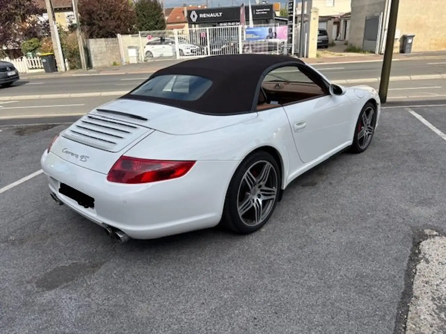 Porsche 997 911 Carrera 4S Cabriolet 3.8i Blanc - 2
