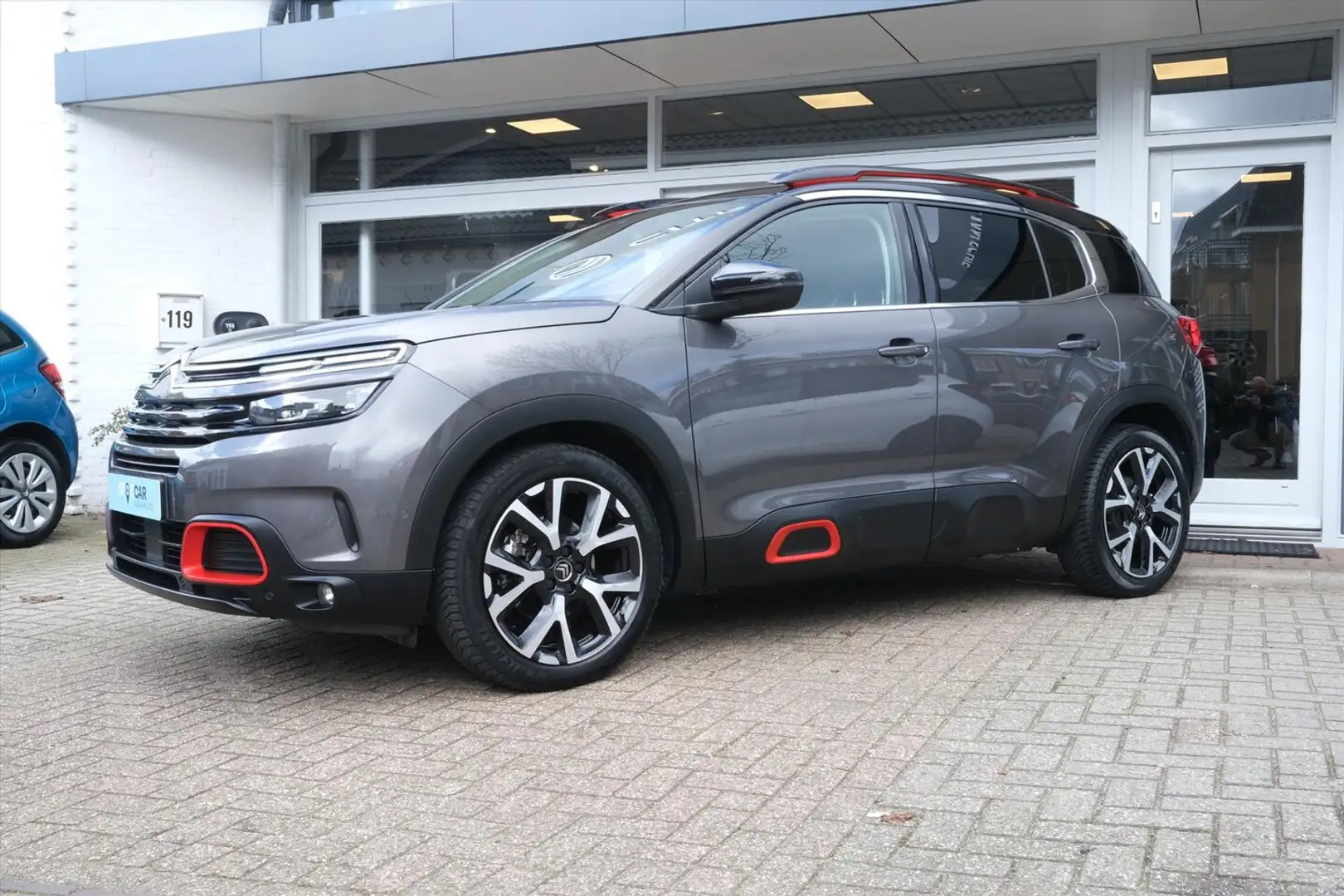 Citroen C5 Aircross PT 180 Automaat-8 Bus Plus Camera | 19" | All seas Grigio - 2