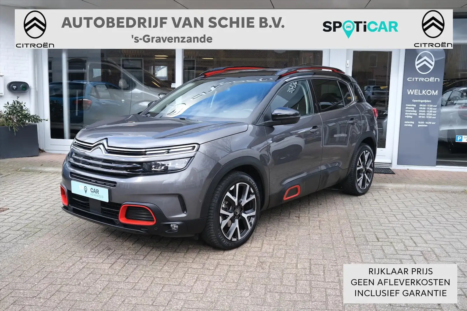 Citroen C5 Aircross PT 180 Automaat-8 Bus Plus Camera | 19" | All seas Grigio - 1