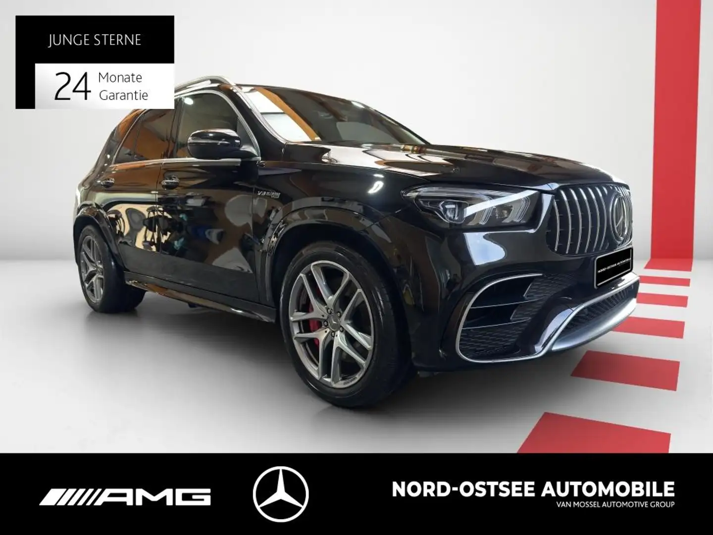 Mercedes-Benz GLE 63 AMG GLE 63 S AMG 4M+ KAMERA DRIVERS P PANO AHK NAVI Schwarz - 2