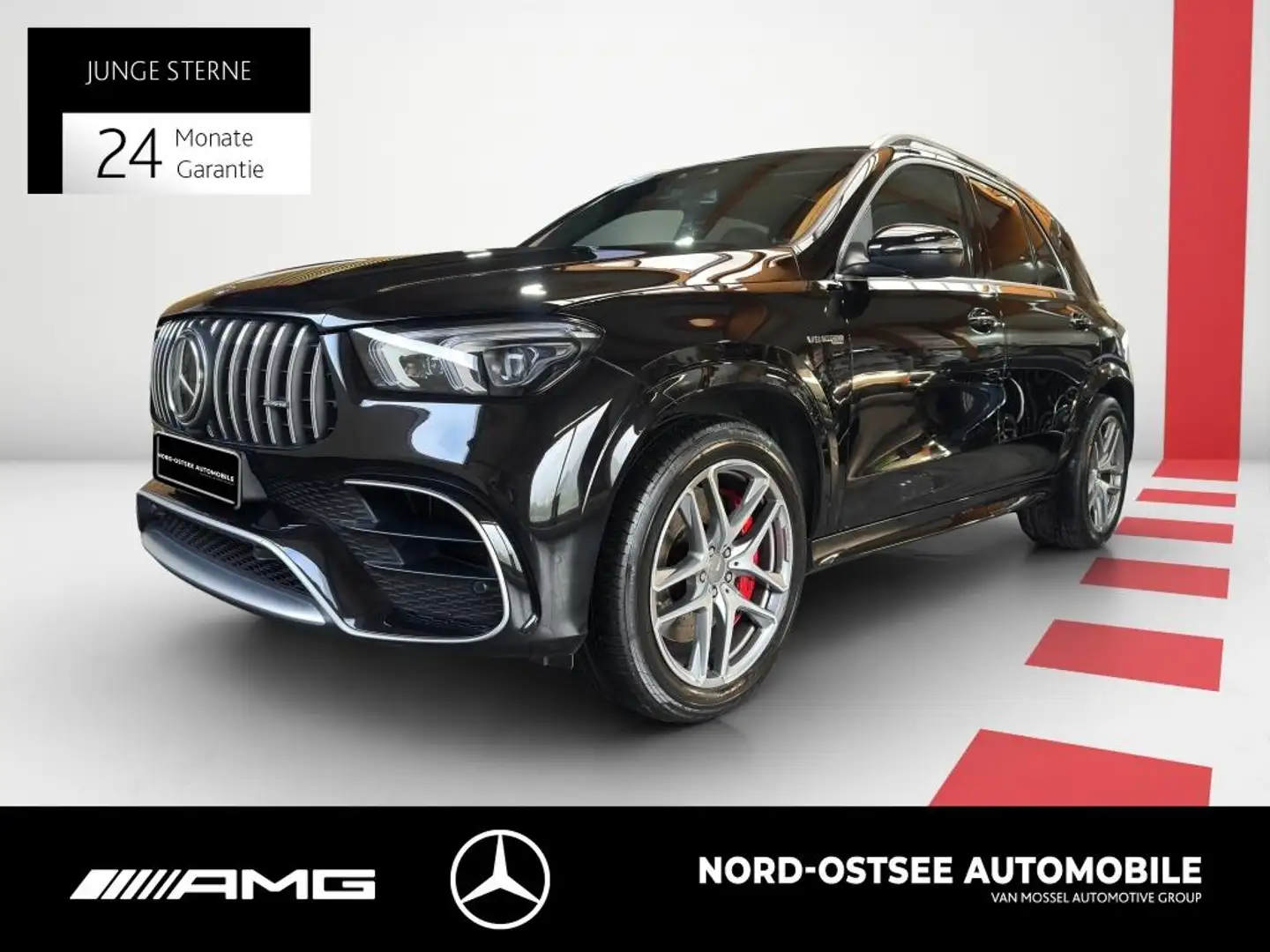 Mercedes-Benz GLE 63 AMG GLE 63 S AMG 4M+ KAMERA DRIVERS P PANO AHK NAVI Schwarz - 1