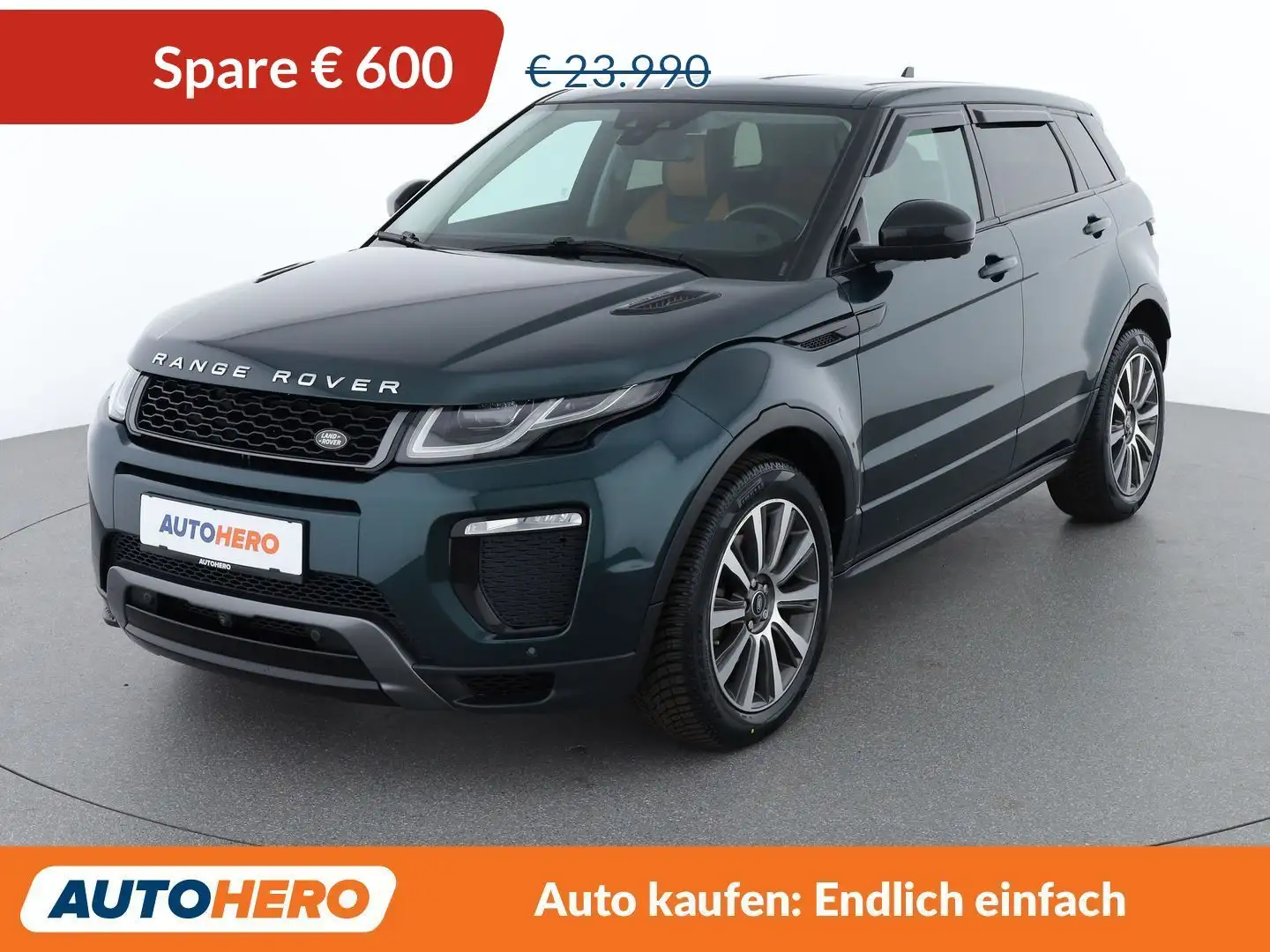 Land Rover Range Rover Evoque 2.0 Sd4 HSE Dynamic Aut.*360*TEMP*NAVI*BT*SHZ*MEM* Grün - 1