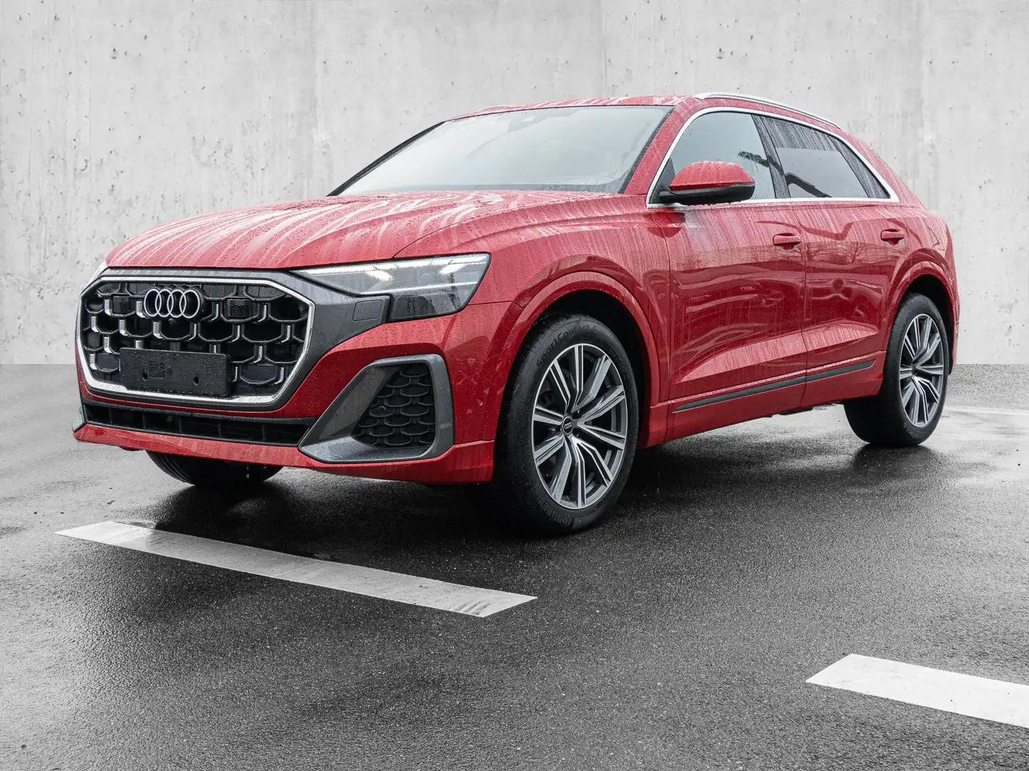 Audi Q8 50 TD S line quattro S tronic KLIMA PANO Rot - 2