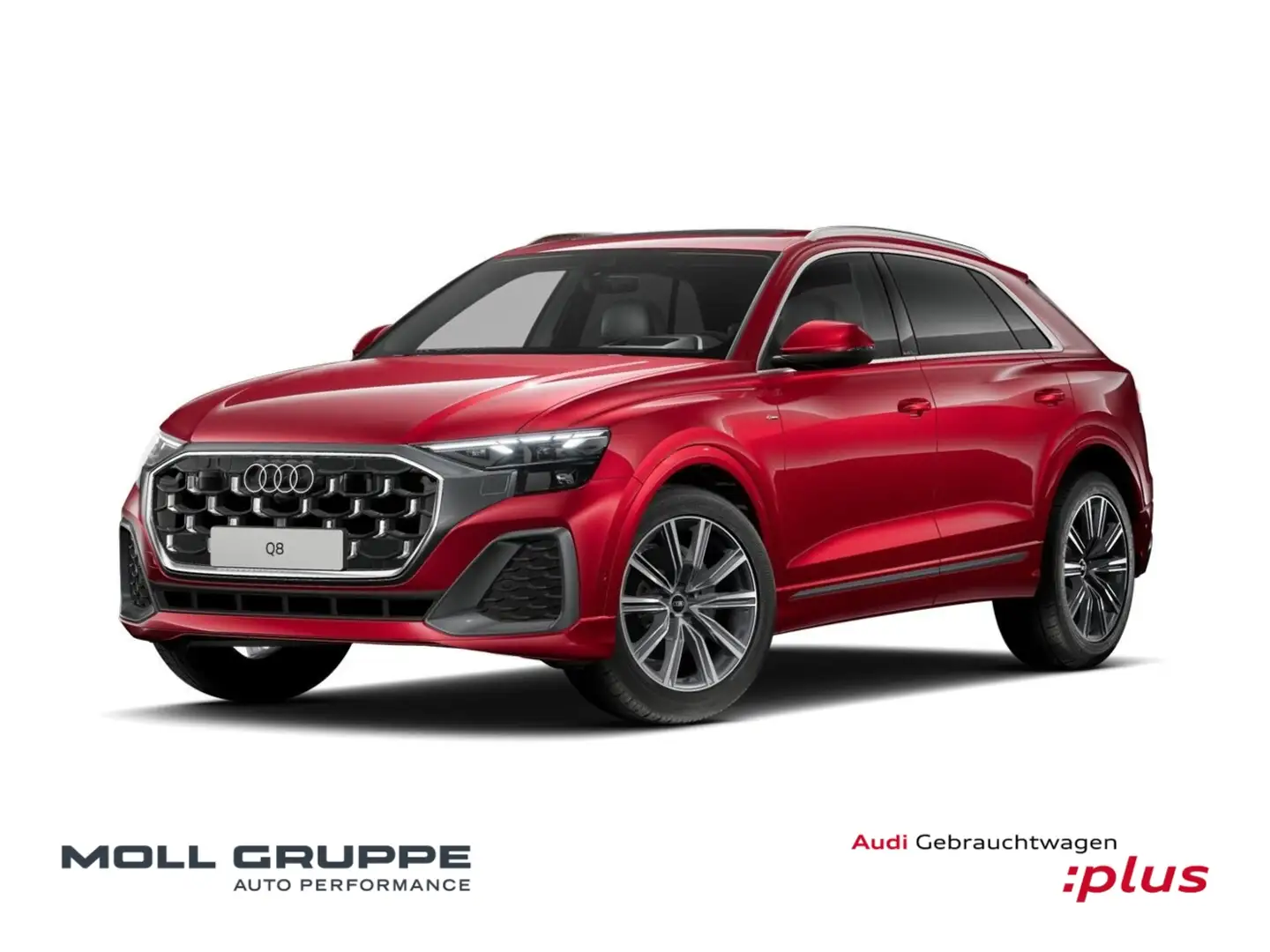 Audi Q8 50 TD S line quattro S tronic KLIMA PANO Rot - 1