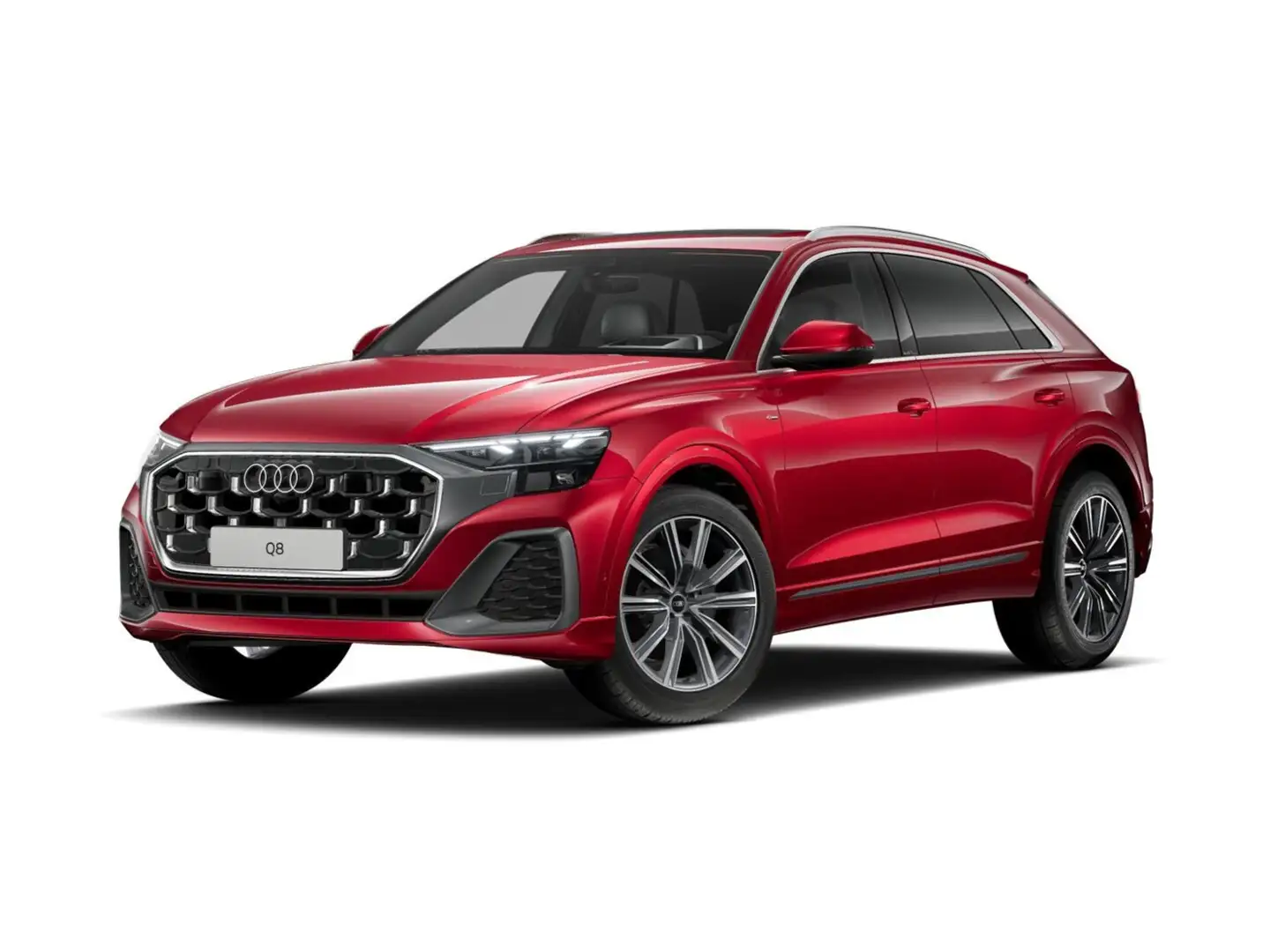 Audi Q8 50 TD S line quattro S tronic KLIMA PANO Rot - 2