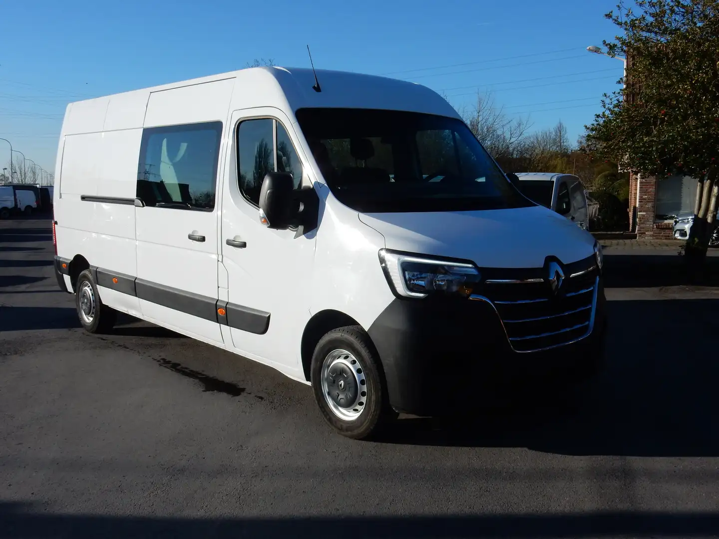 Renault Master 2.3Dci L3H2 150pk Dubbel Cabine 7pl 26000+Btw/Tva Wit - 2