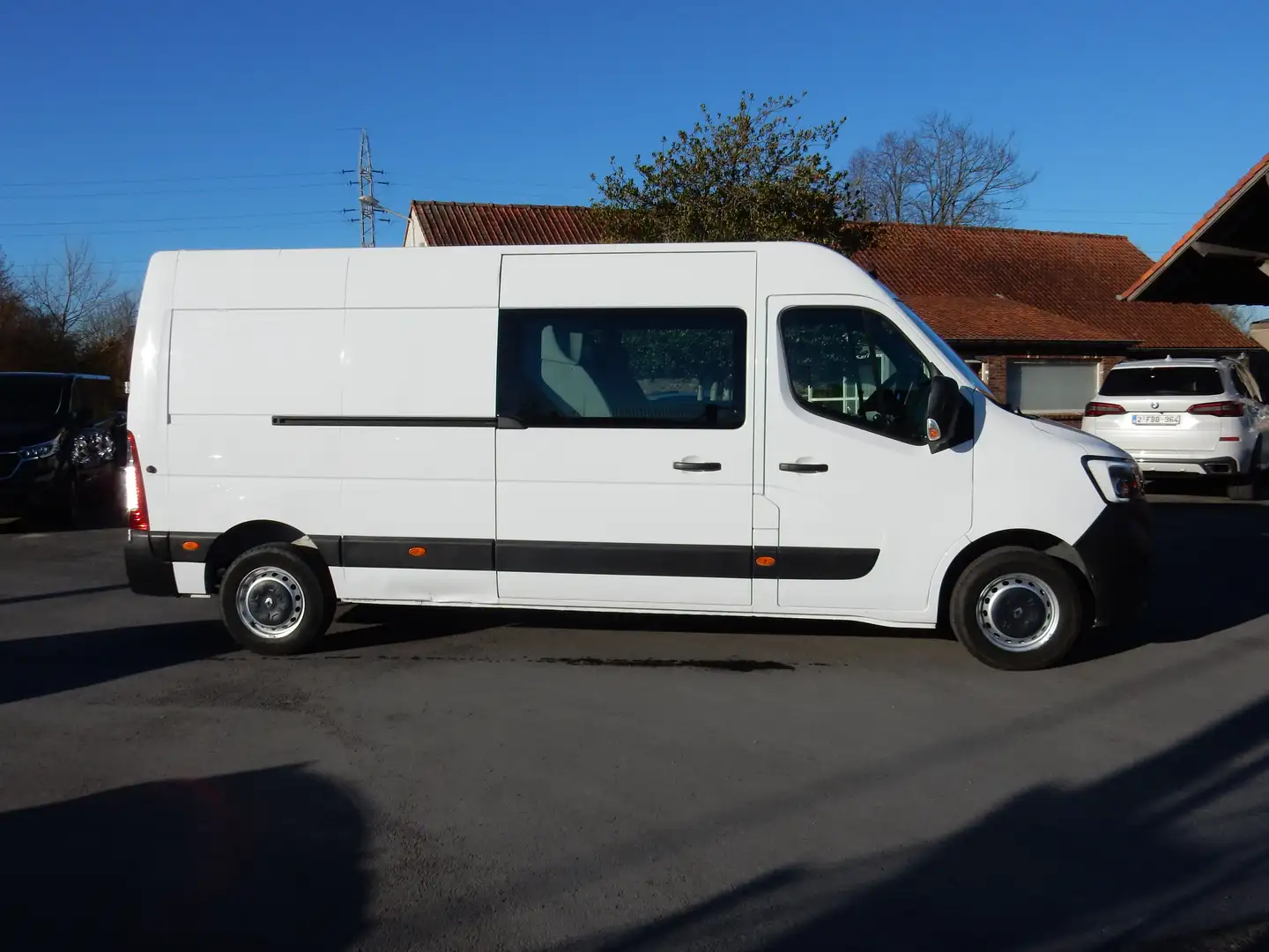 Renault Master 2.3Dci L3H2 150pk Dubbel Cabine 7pl 26000+Btw/Tva Wit - 1