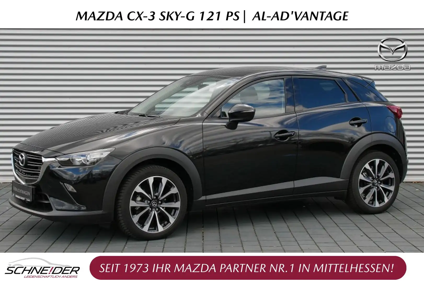 Mazda CX-3 SKY-G 121 ADVANTAGE M+S Noir - 1