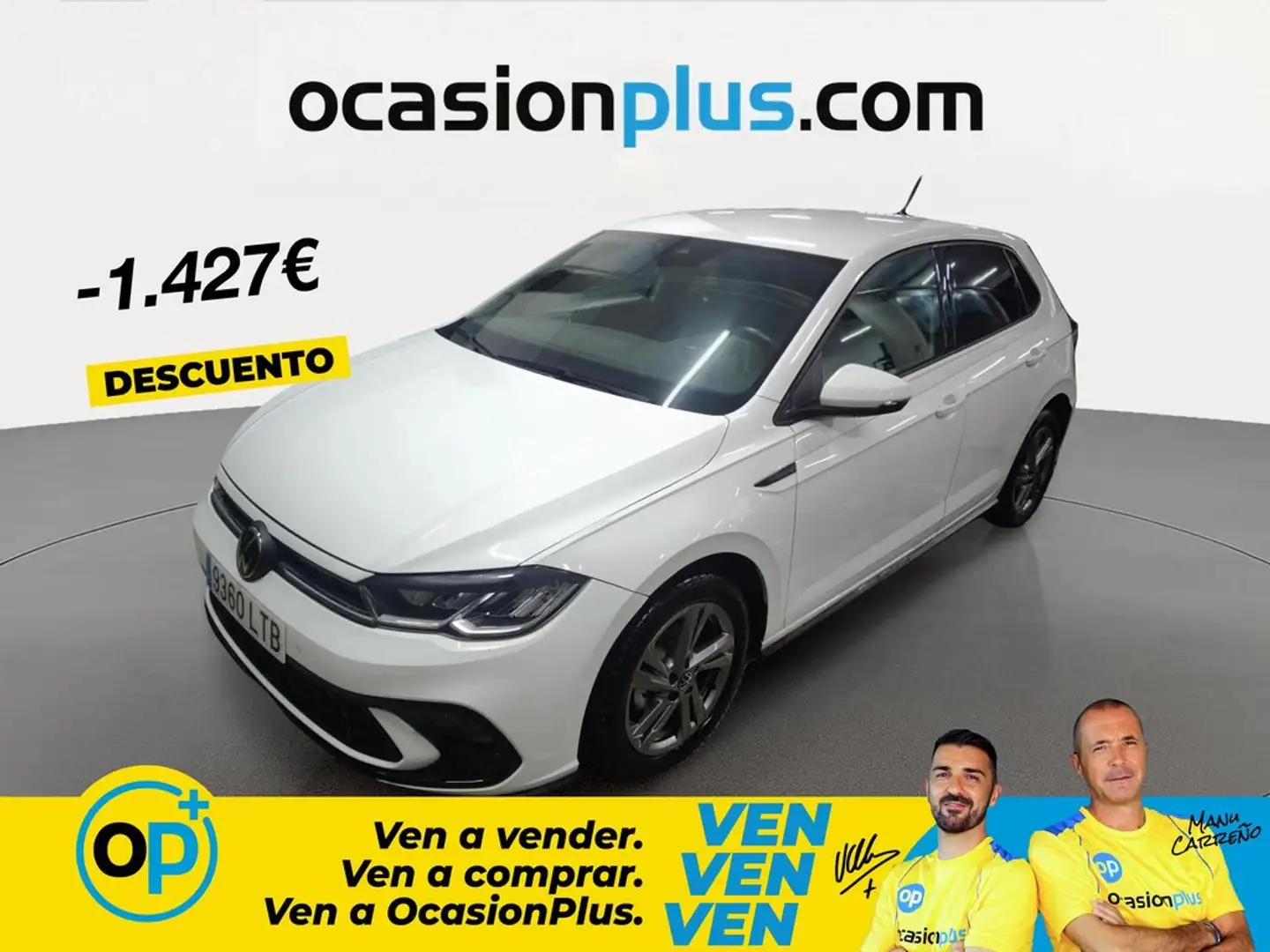 Volkswagen Polo 1.0 TSI R-Line 70kW Blanco - 1