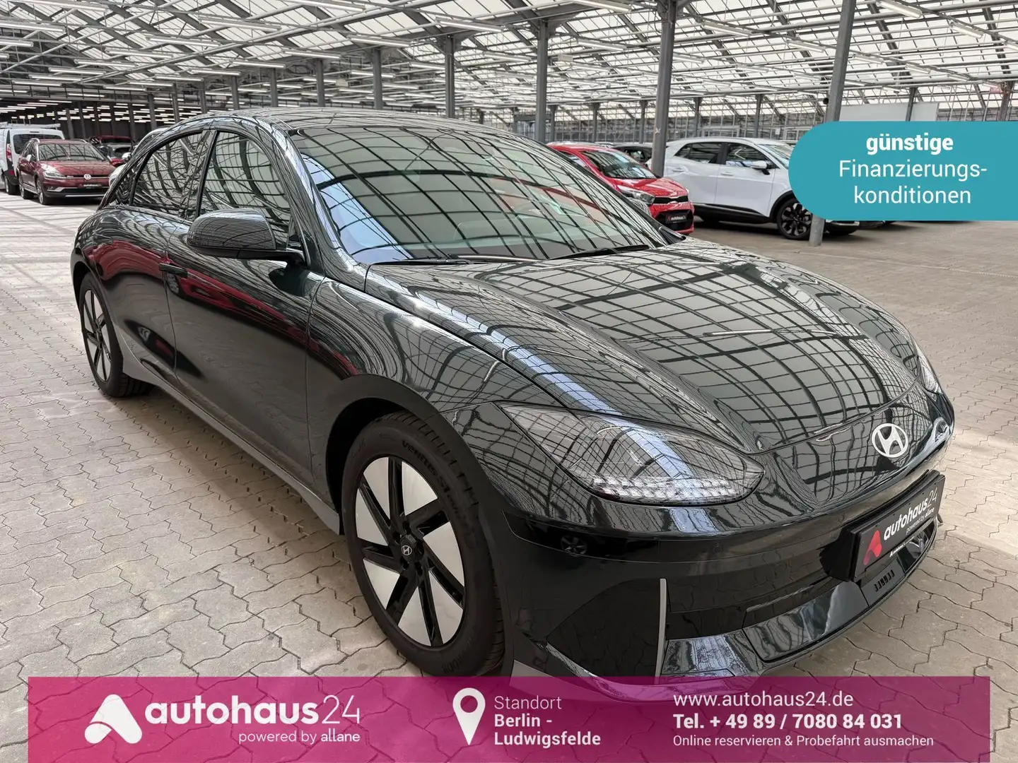 Hyundai IONIQ 6 Techniq  Matrix-LED|Kamera|Sitzhzg Schwarz - 1