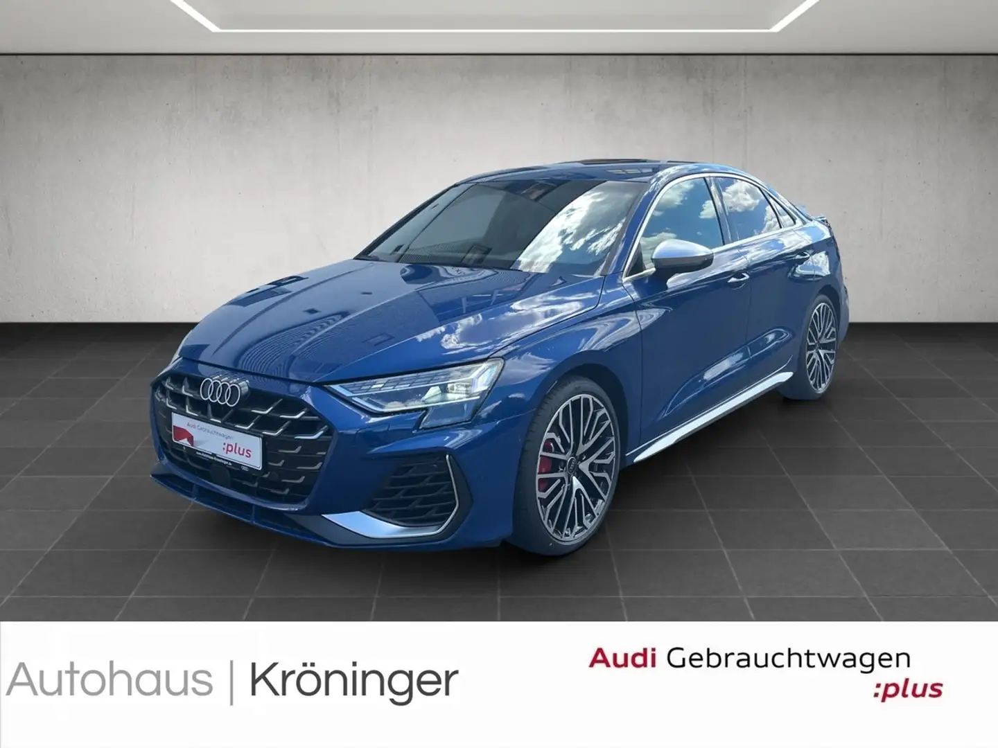 Audi S3 Limousine 2.0 TFSI quattro Interieur Sline Синий - 1