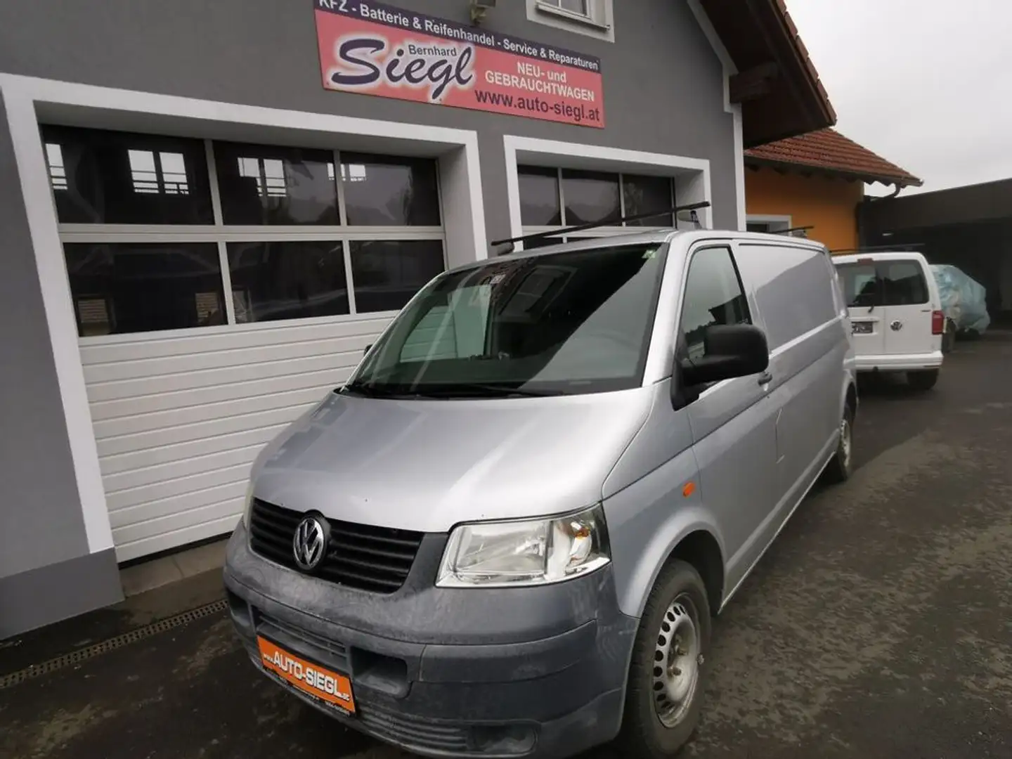 Volkswagen T5 Transporter Kasten lang Argent - 2
